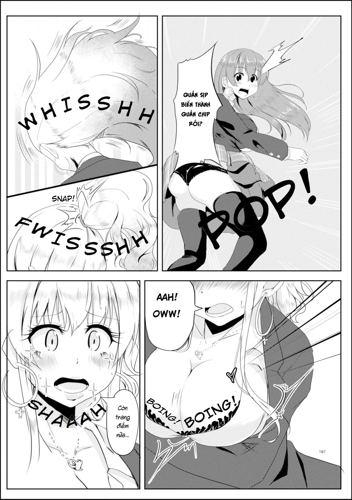 HentaiVN.net - Ảnh 7 - Gal-iro ni Somaru [ギャル色に染まる] - Chap 1: Hoán đổi giới tính.