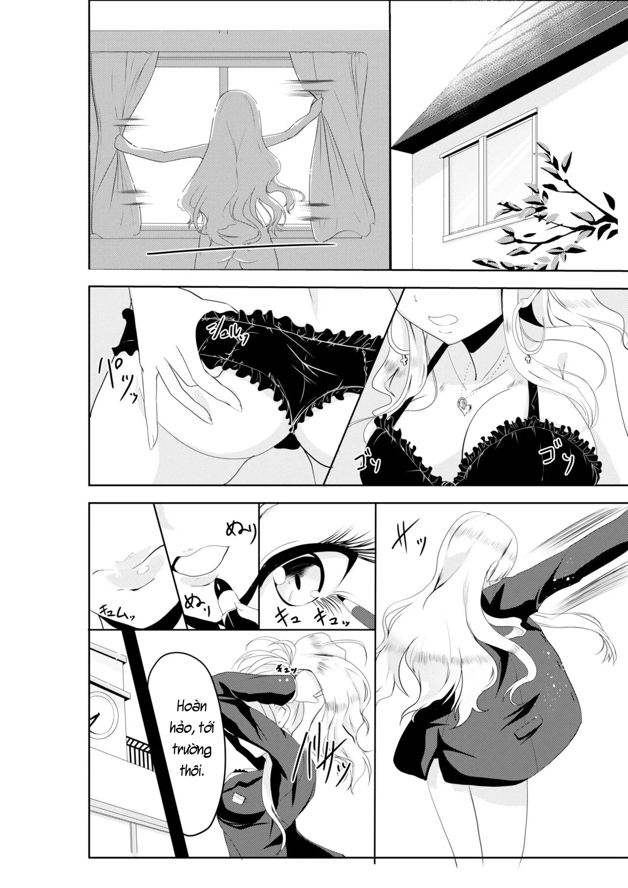 HentaiVN.net - Ảnh 7 - Gal-iro ni Somaru [ギャル色に染まる] - Chap 3: Sa đọa.