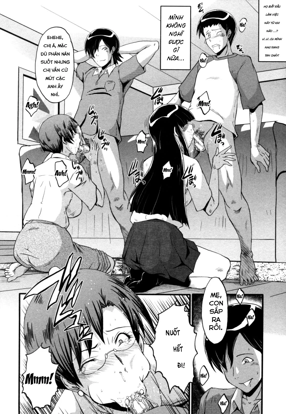 HentaiVN.net - Ảnh 14 - Haha Wa Buzama Ni Koshi O Furu ~Gogo No Seibo-Tachi~ - Chap 1