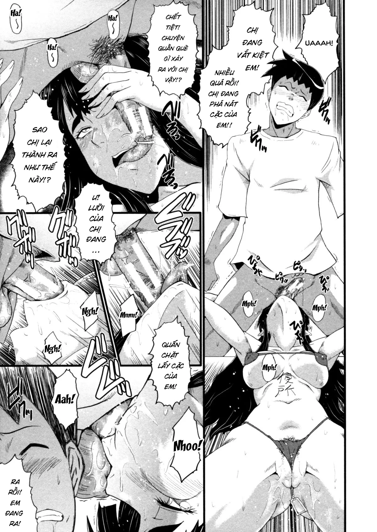 HentaiVN.net - Ảnh 10 - Haha Wa Buzama Ni Koshi O Furu ~Gogo No Seibo-Tachi~ - Chap 2