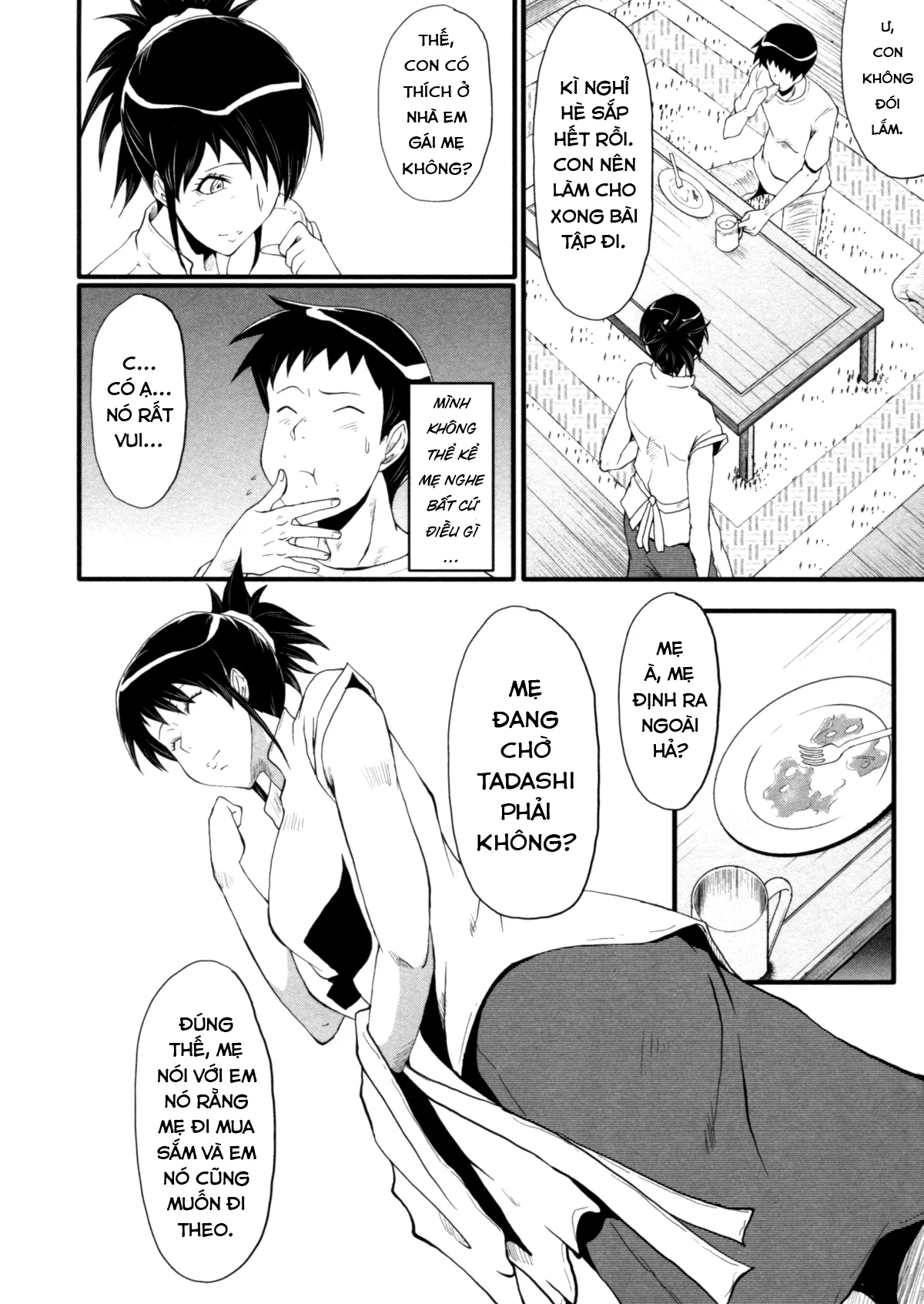 HentaiVN.net - Ảnh 3 - Haha Wa Buzama Ni Koshi O Furu ~Gogo No Seibo-Tachi~ - Chap 2