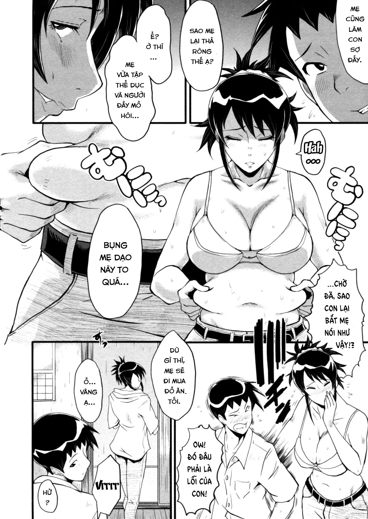 HentaiVN.net - Ảnh 11 - Haha Wa Buzama Ni Koshi O Furu ~Gogo No Seibo-Tachi~ - Chap 3