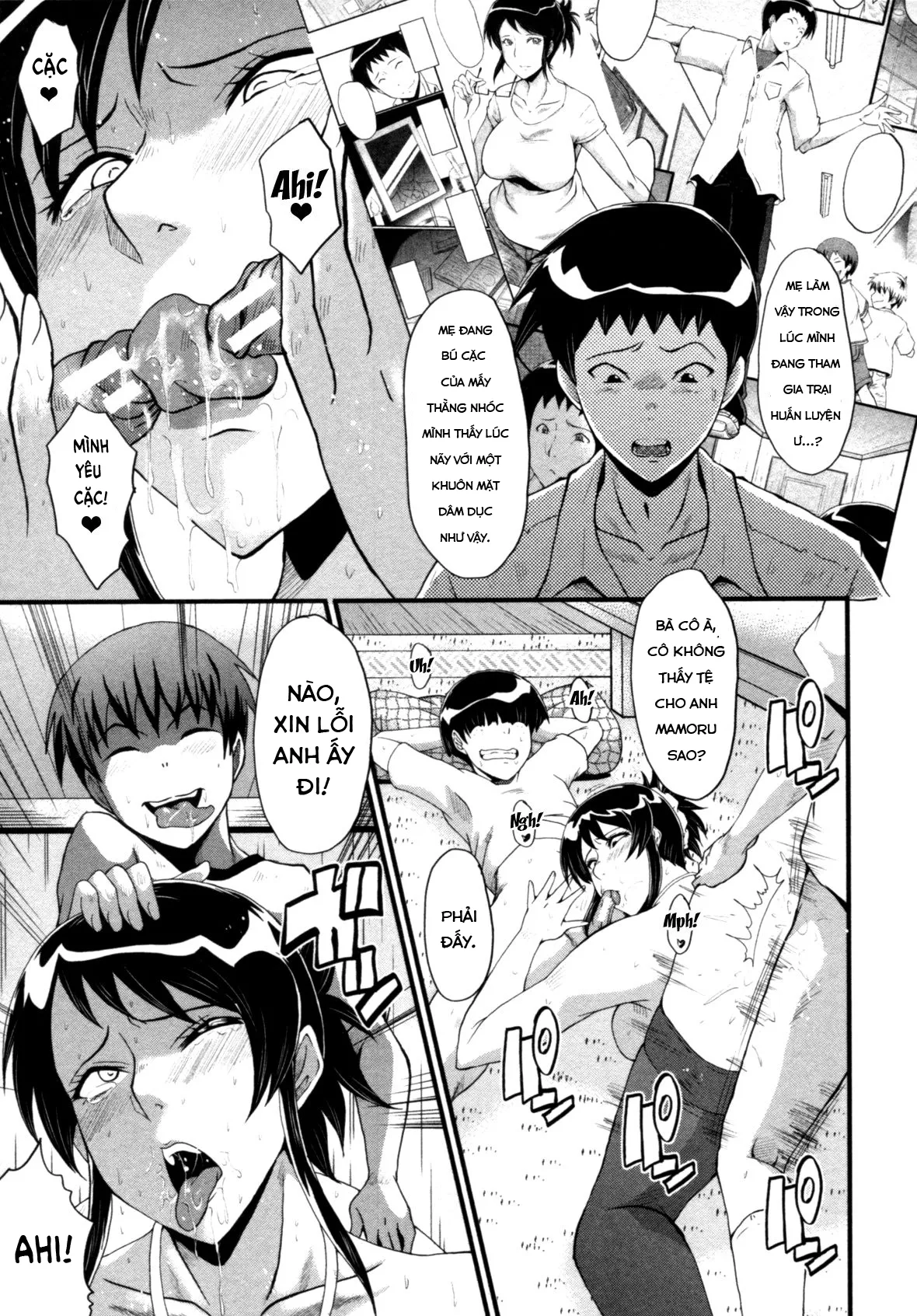HentaiVN.net - Ảnh 16 - Haha Wa Buzama Ni Koshi O Furu ~Gogo No Seibo-Tachi~ - Chap 3