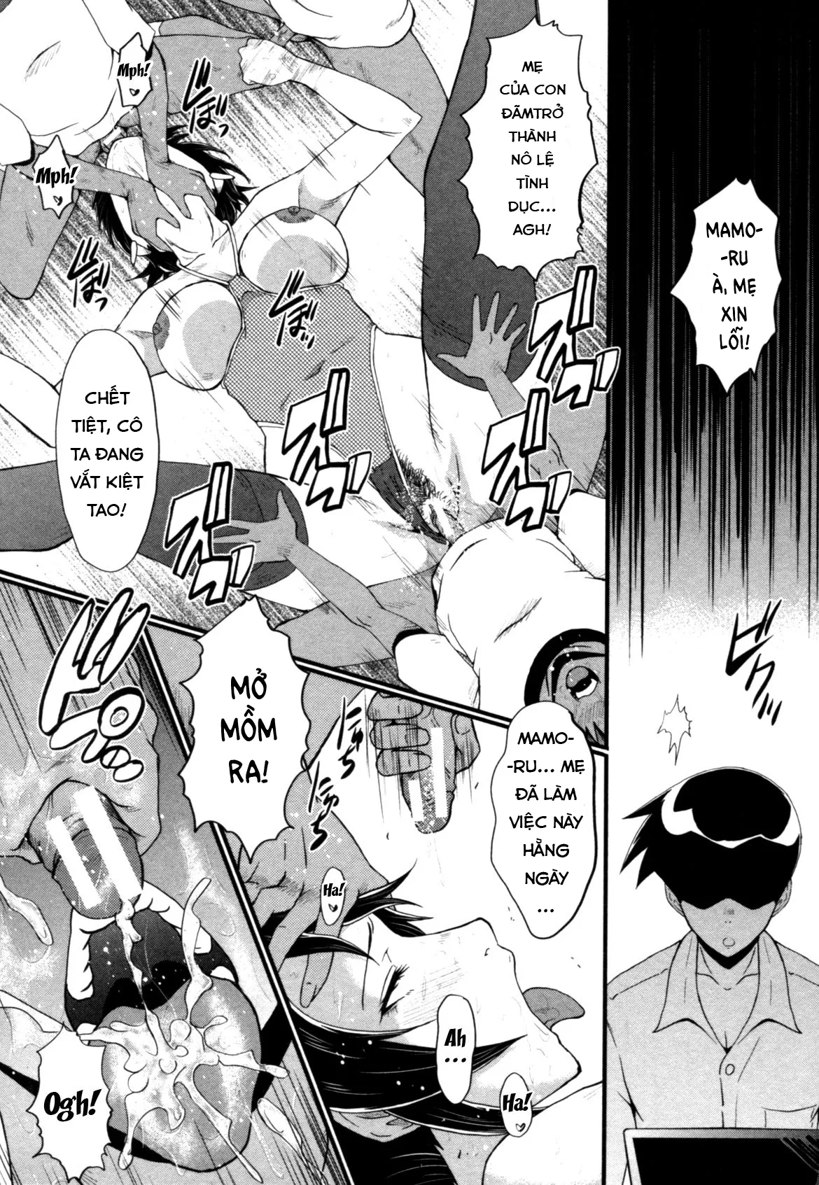 HentaiVN.net - Ảnh 17 - Haha Wa Buzama Ni Koshi O Furu ~Gogo No Seibo-Tachi~ - Chap 3