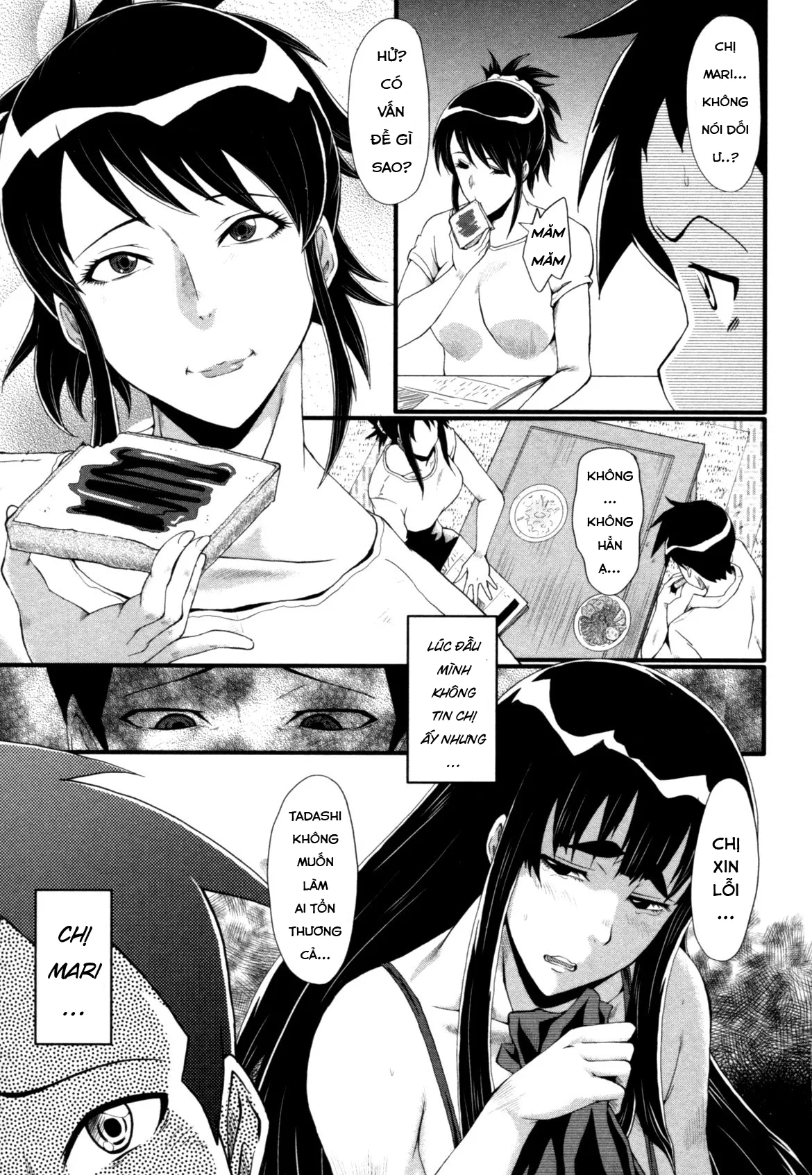 HentaiVN.net - Ảnh 6 - Haha Wa Buzama Ni Koshi O Furu ~Gogo No Seibo-Tachi~ - Chap 3
