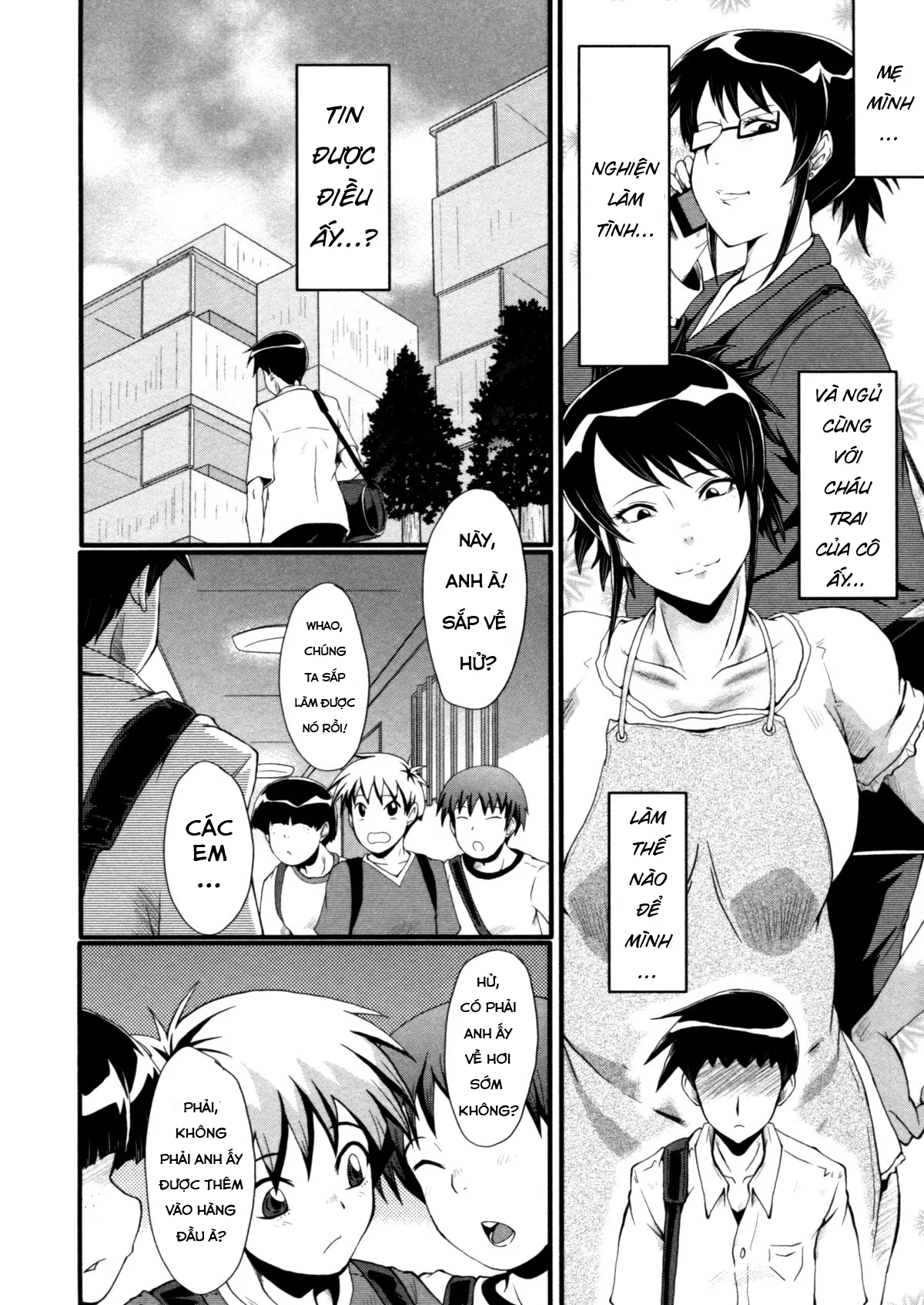 HentaiVN.net - Ảnh 9 - Haha Wa Buzama Ni Koshi O Furu ~Gogo No Seibo-Tachi~ - Chap 3