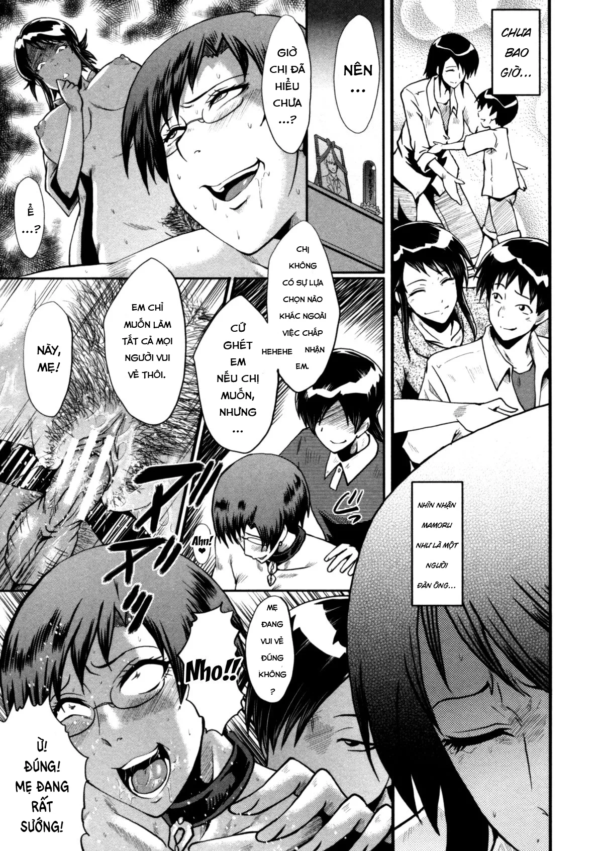 HentaiVN.net - Ảnh 11 - Haha Wa Buzama Ni Koshi O Furu ~Gogo No Seibo-Tachi~ - Chap 4