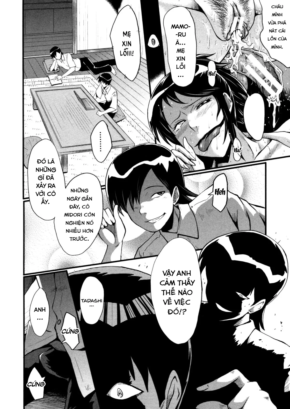 HentaiVN.net - Ảnh 18 - Haha Wa Buzama Ni Koshi O Furu ~Gogo No Seibo-Tachi~ - Chap 4