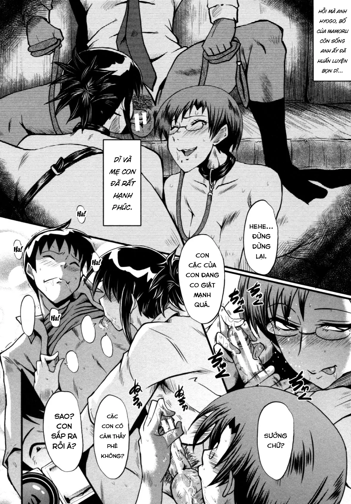 HentaiVN.net - Ảnh 13 - Haha Wa Buzama Ni Koshi O Furu ~Gogo No Seibo-Tachi~ - Chap 5