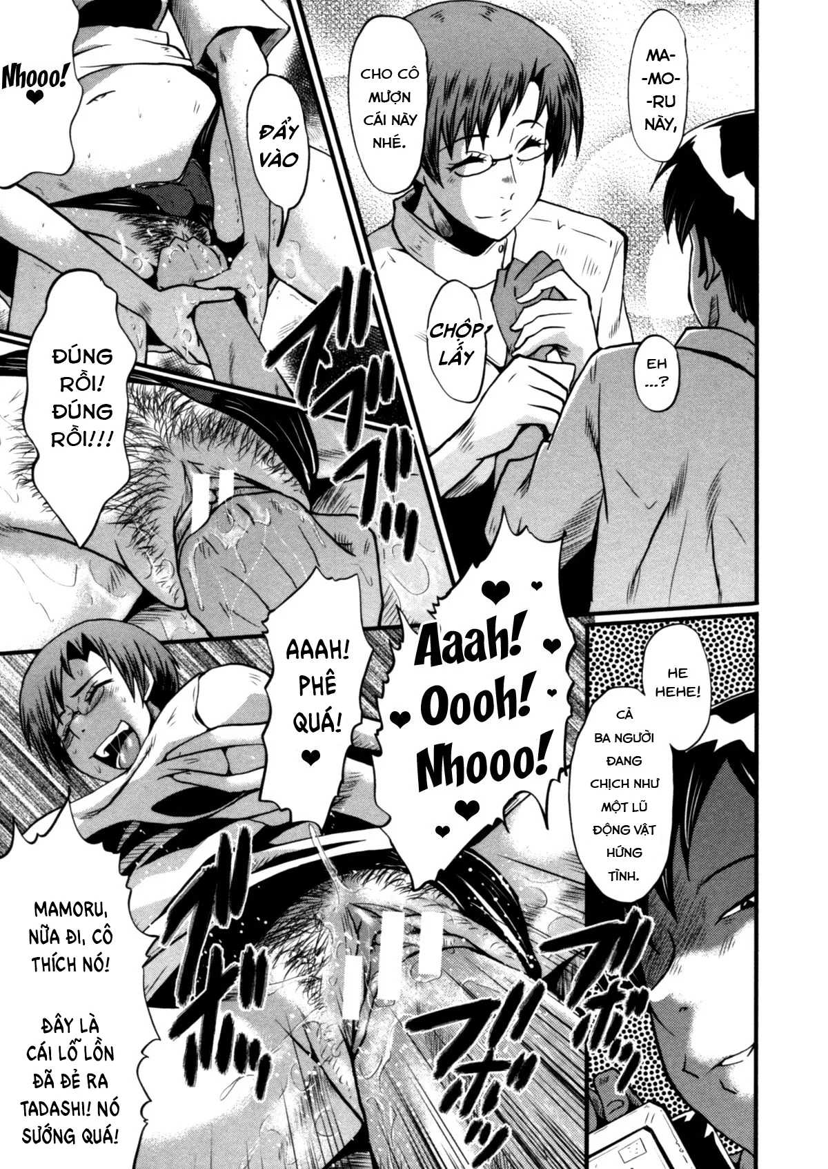 HentaiVN.net - Ảnh 16 - Haha Wa Buzama Ni Koshi O Furu ~Gogo No Seibo-Tachi~ - Chap 5