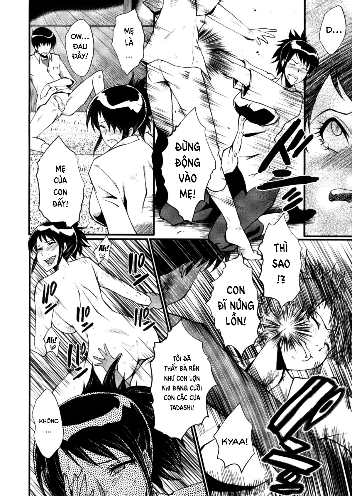 HentaiVN.net - Ảnh 7 - Haha Wa Buzama Ni Koshi O Furu ~Gogo No Seibo-Tachi~ - Chap 5