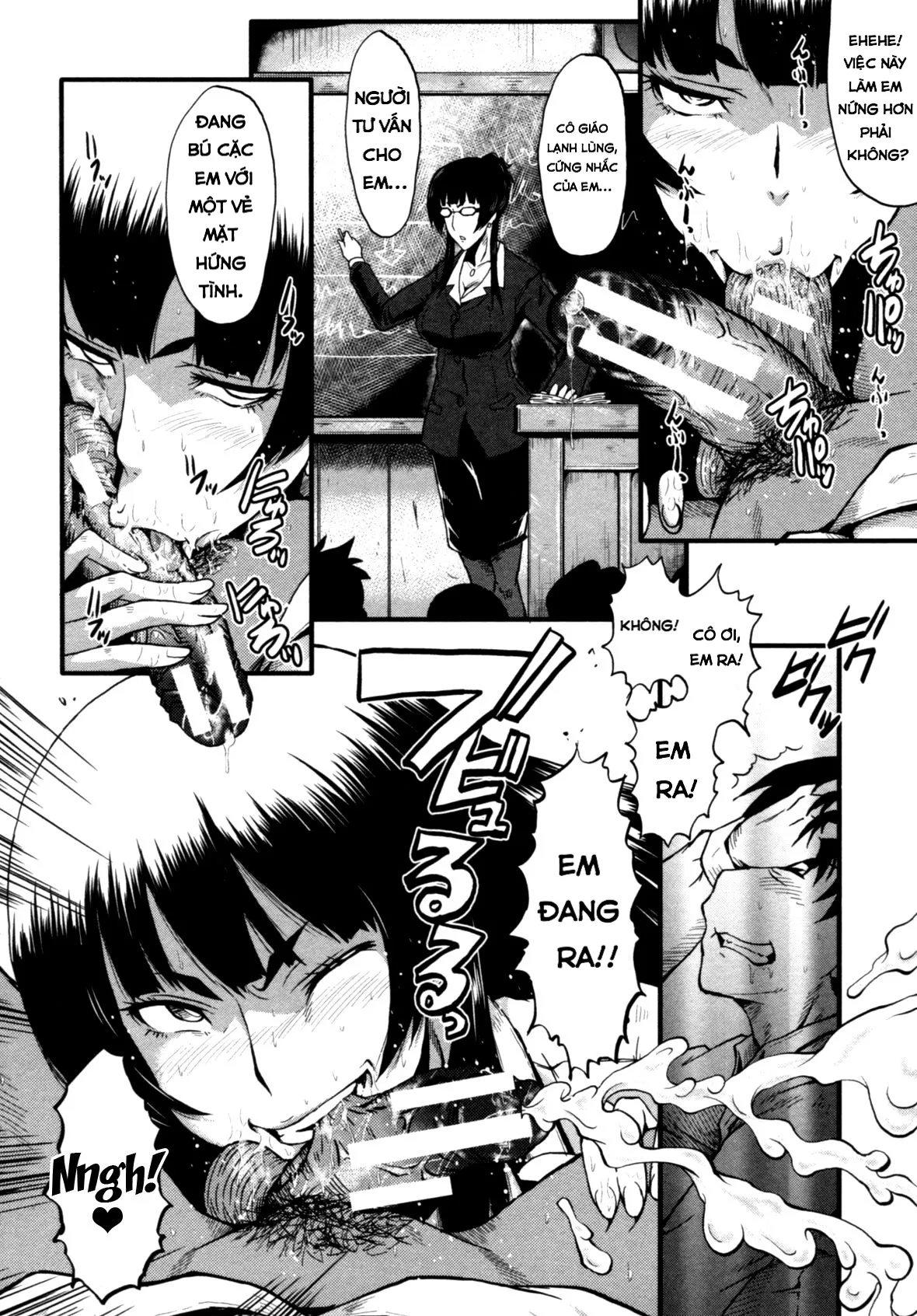 HentaiVN.net - Ảnh 11 - Haha Wa Buzama Ni Koshi O Furu ~Gogo No Seibo-Tachi~ - Chap 6