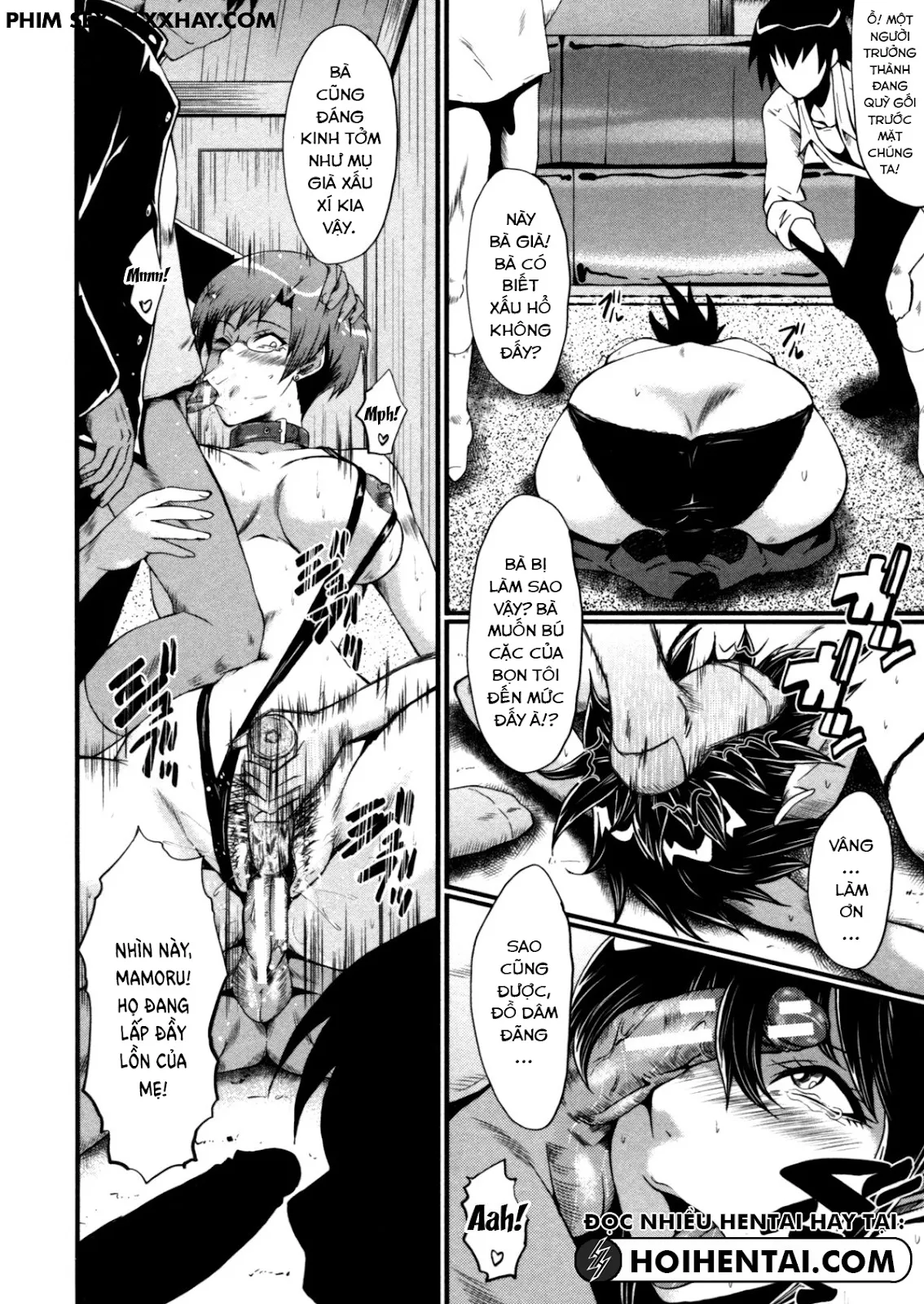 HentaiVN.net - Ảnh 11 - Haha Wa Buzama Ni Koshi O Furu ~Gogo No Seibo-Tachi~ - Chap 7 - END
