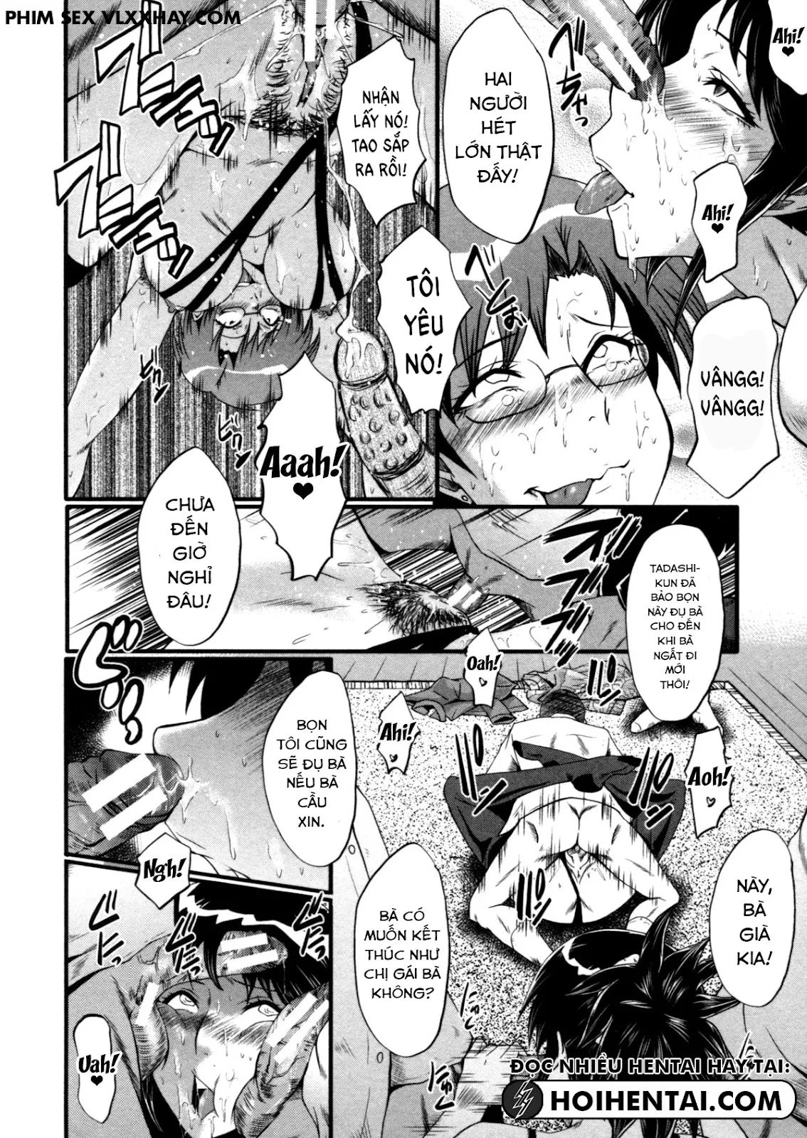 HentaiVN.net - Ảnh 13 - Haha Wa Buzama Ni Koshi O Furu ~Gogo No Seibo-Tachi~ - Chap 7 - END