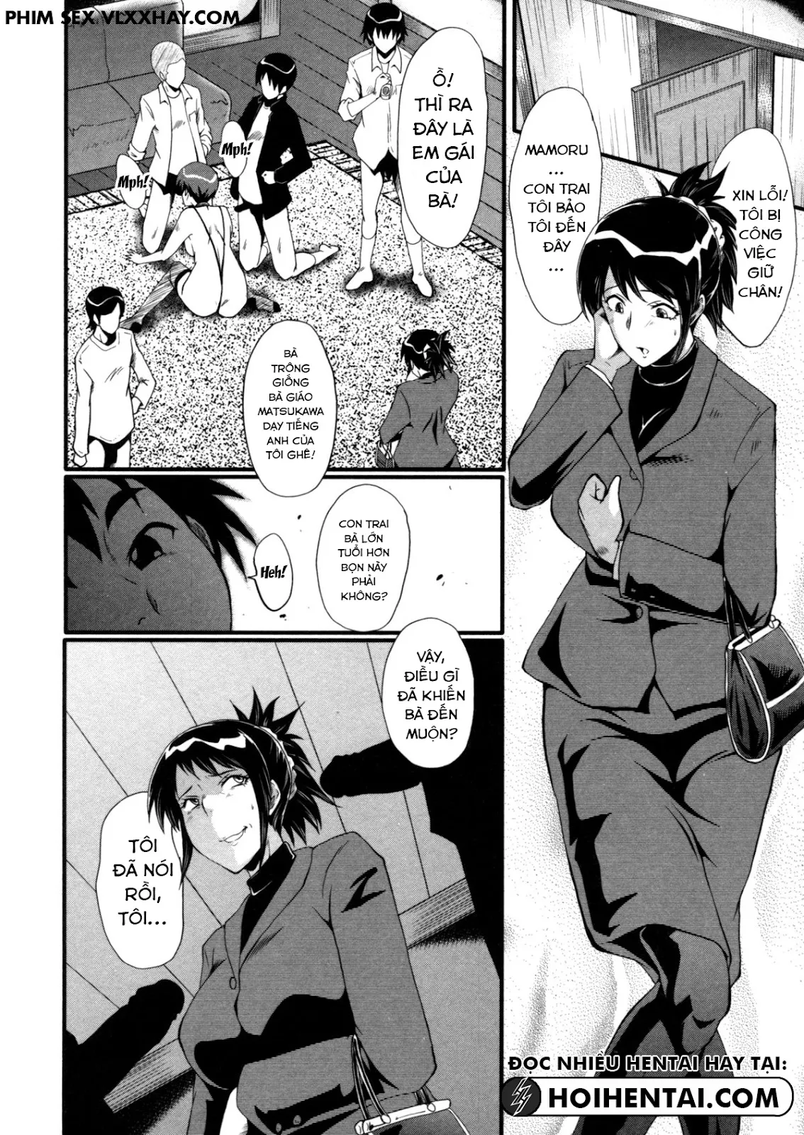 HentaiVN.net - Ảnh 9 - Haha Wa Buzama Ni Koshi O Furu ~Gogo No Seibo-Tachi~ - Chap 7 - END