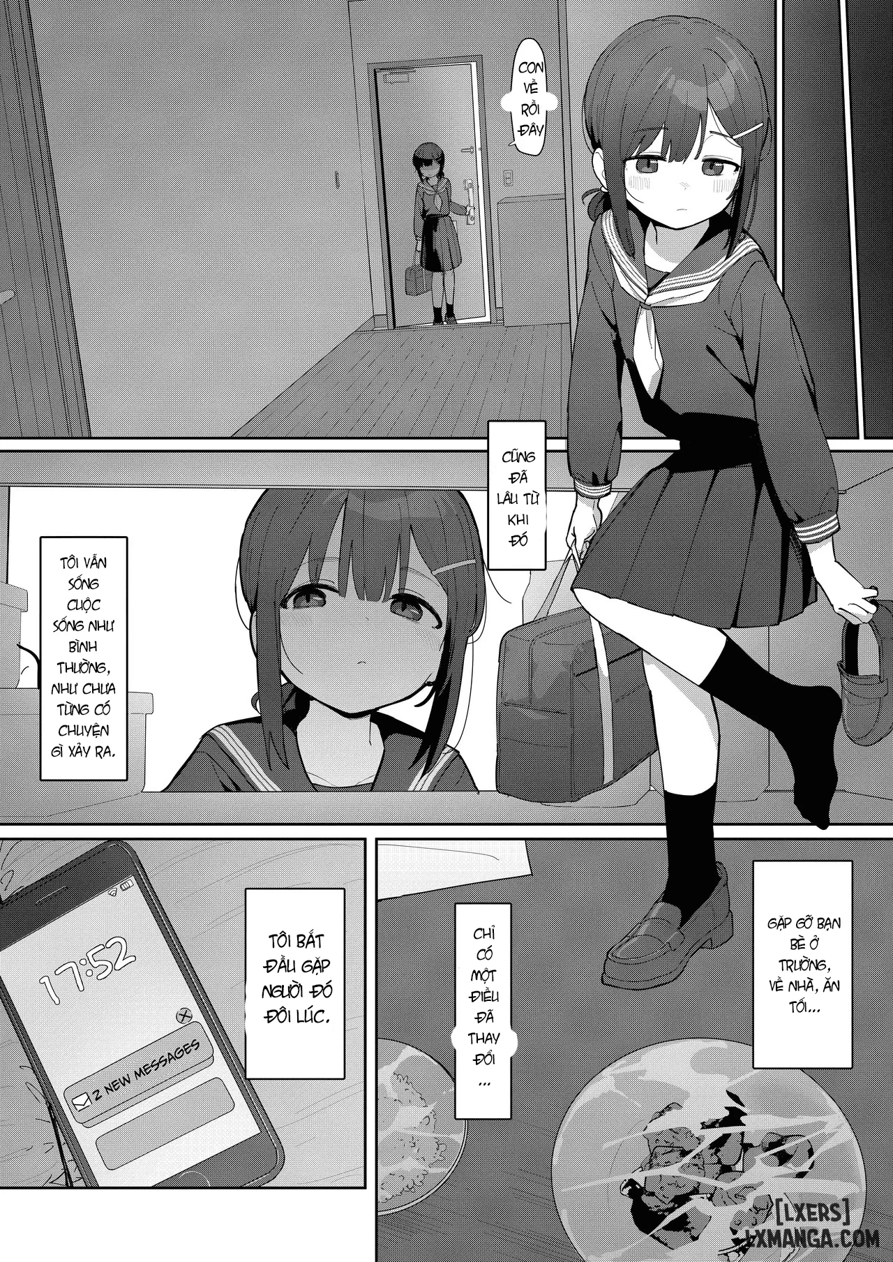 HentaiVN.net - Ảnh 13 - JC Shiori-chan, Kuzu Oji ni Kawareru - Oneshot