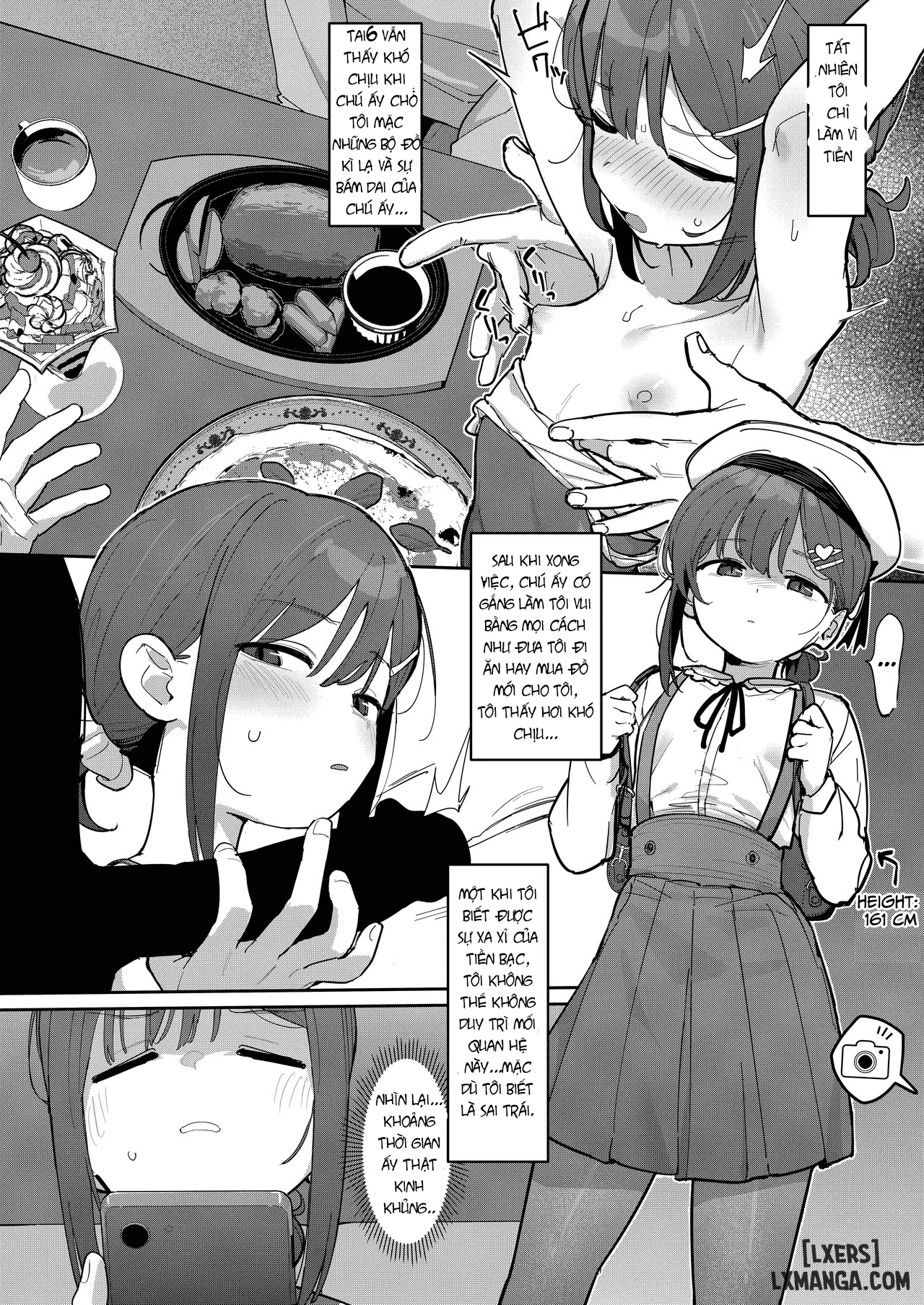 HentaiVN.net - Ảnh 14 - JC Shiori-chan, Kuzu Oji ni Kawareru - Oneshot