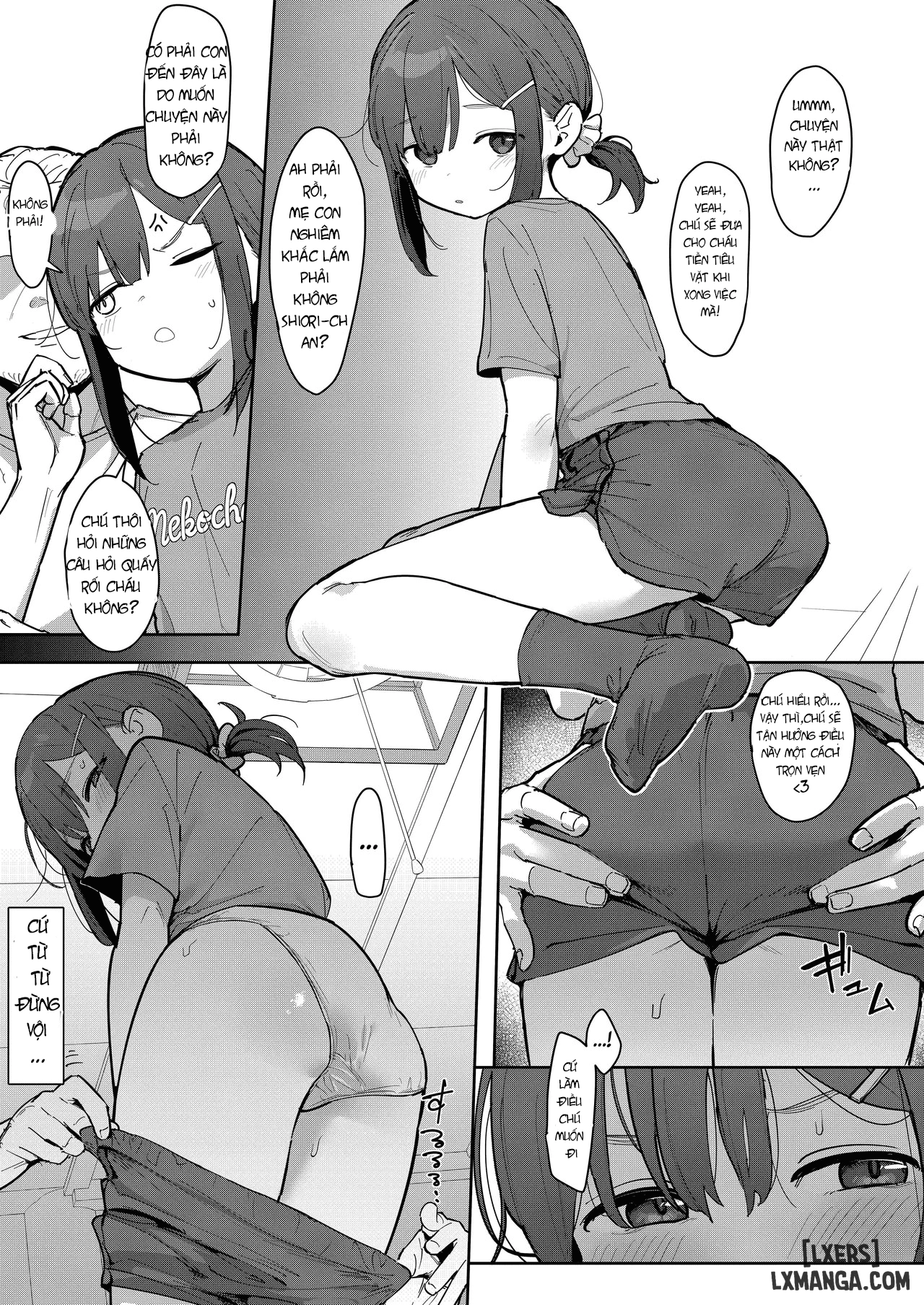 HentaiVN.net - Ảnh 7 - JC Shiori-chan, Kuzu Oji ni Kawareru - Oneshot
