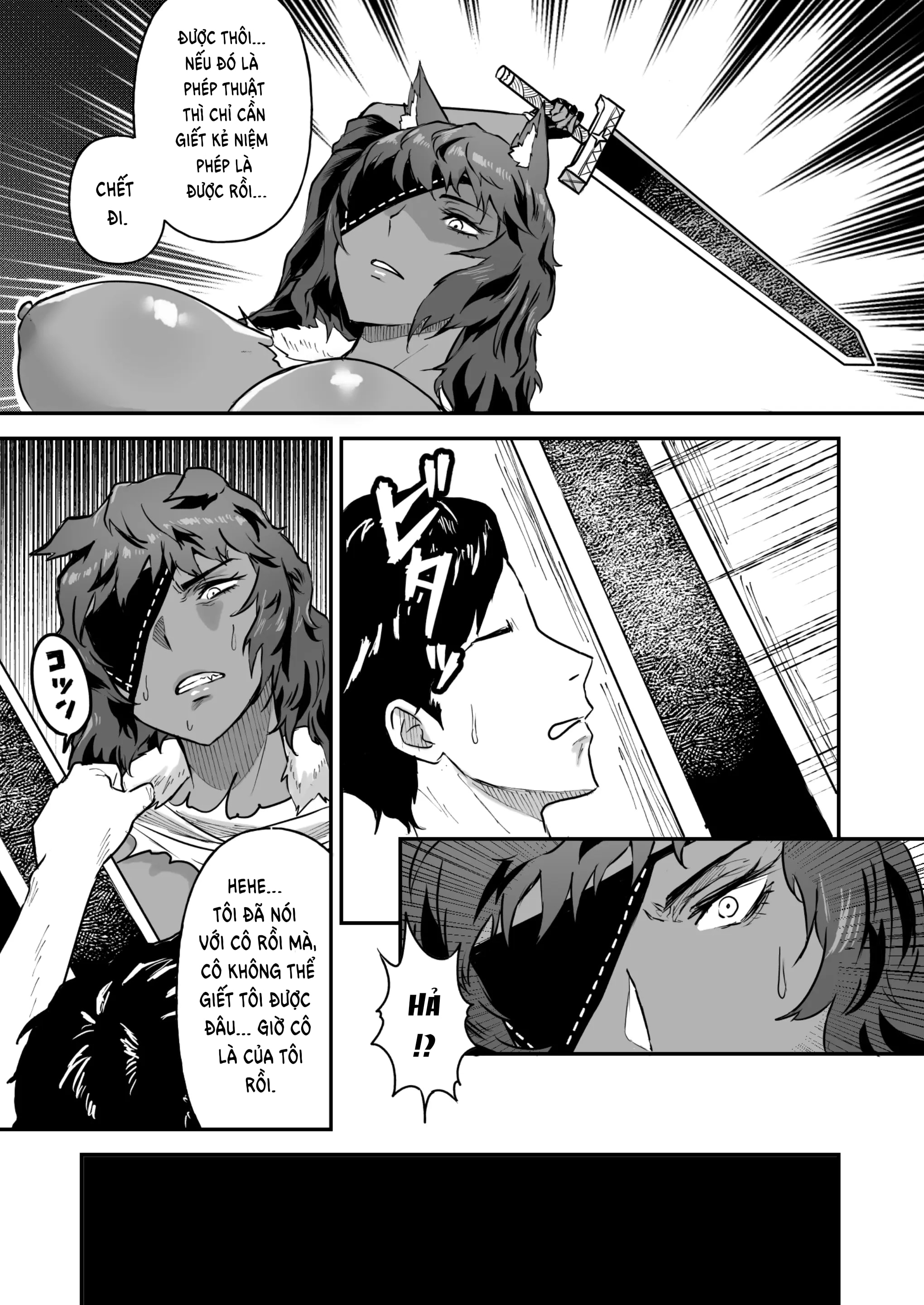 HentaiVN.net - Ảnh 20 - Tình dục thuần hoá ~ lang nhân - Oneshot