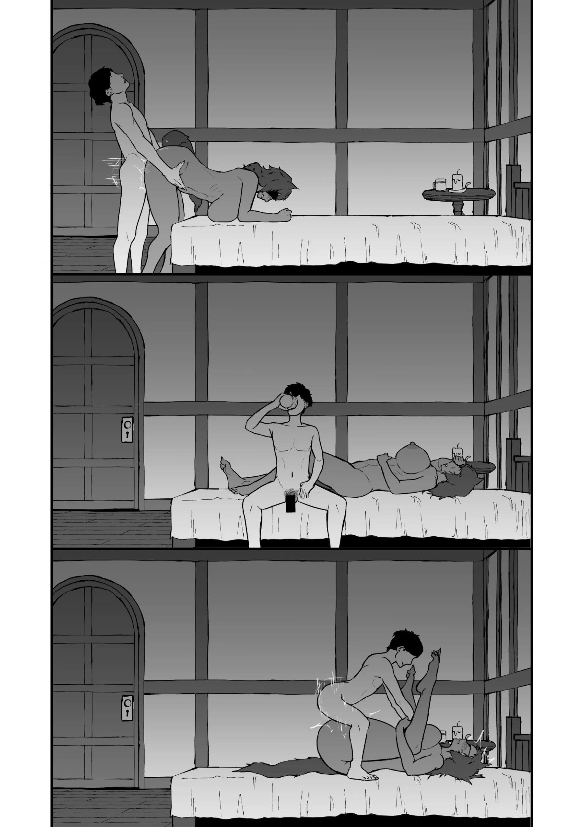 HentaiVN.net - Ảnh 30 - Tình dục thuần hoá ~ lang nhân - Oneshot
