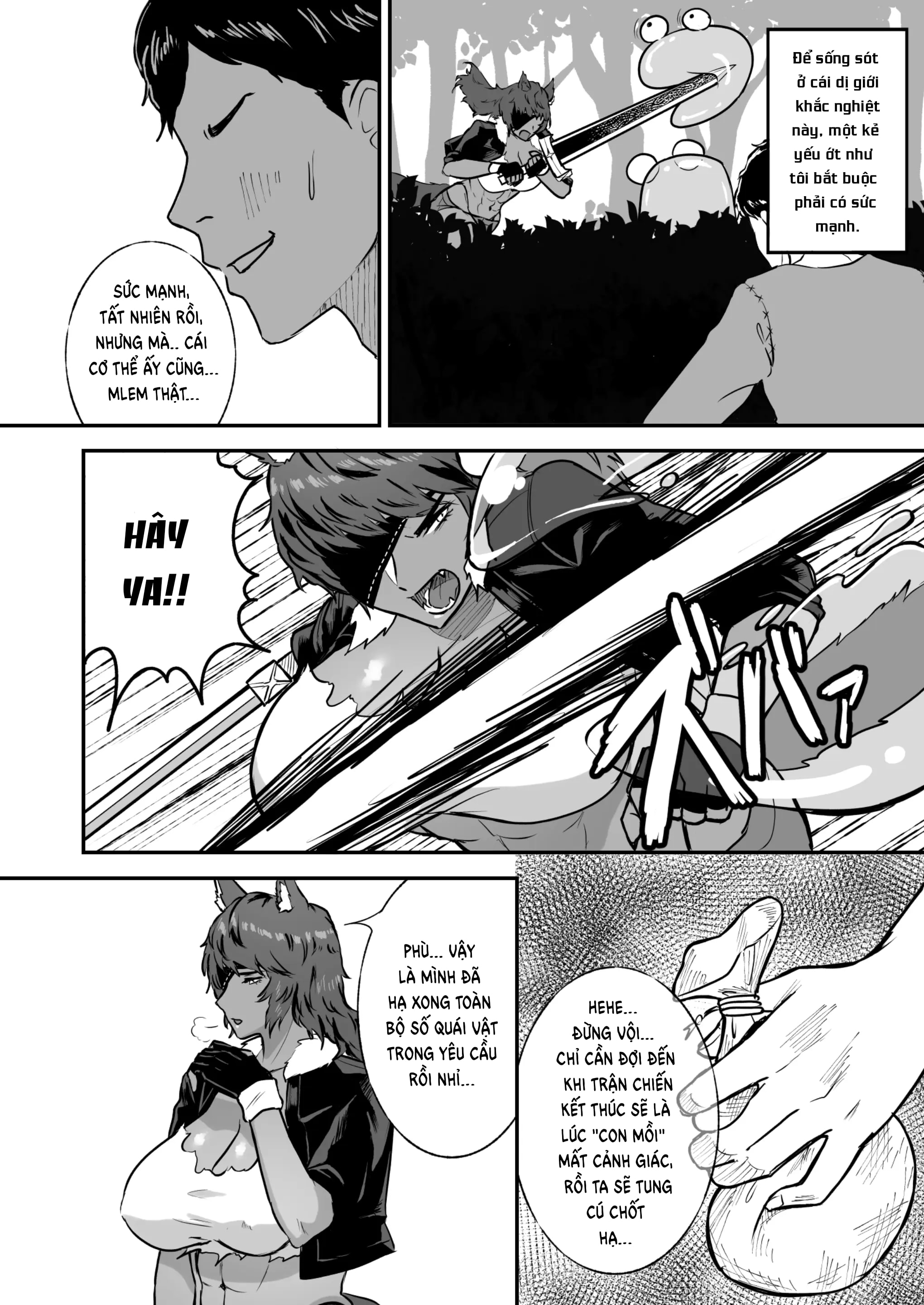 HentaiVN.net - Ảnh 5 - Tình dục thuần hoá ~ lang nhân - Oneshot