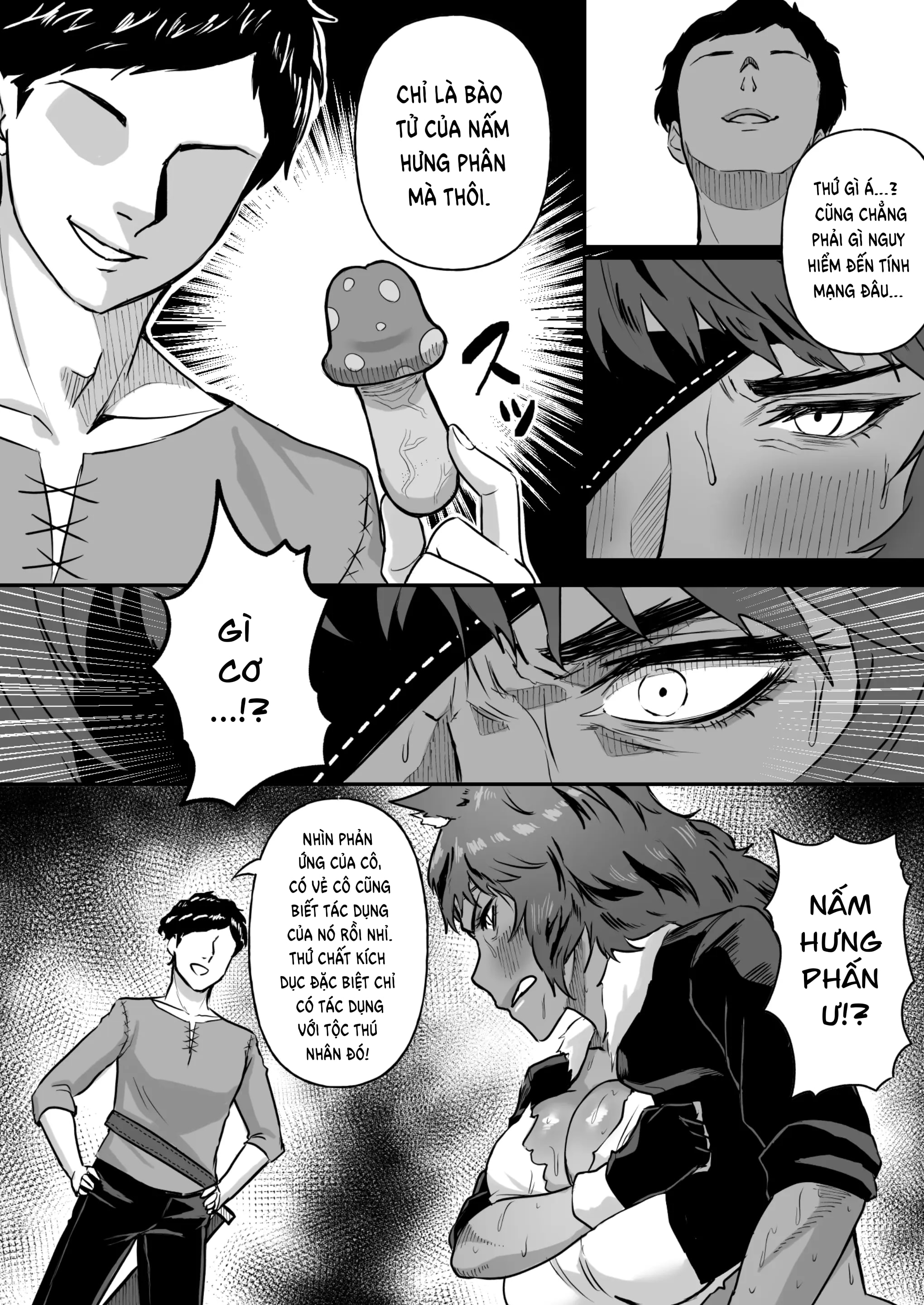 HentaiVN.net - Ảnh 7 - Tình dục thuần hoá ~ lang nhân - Oneshot