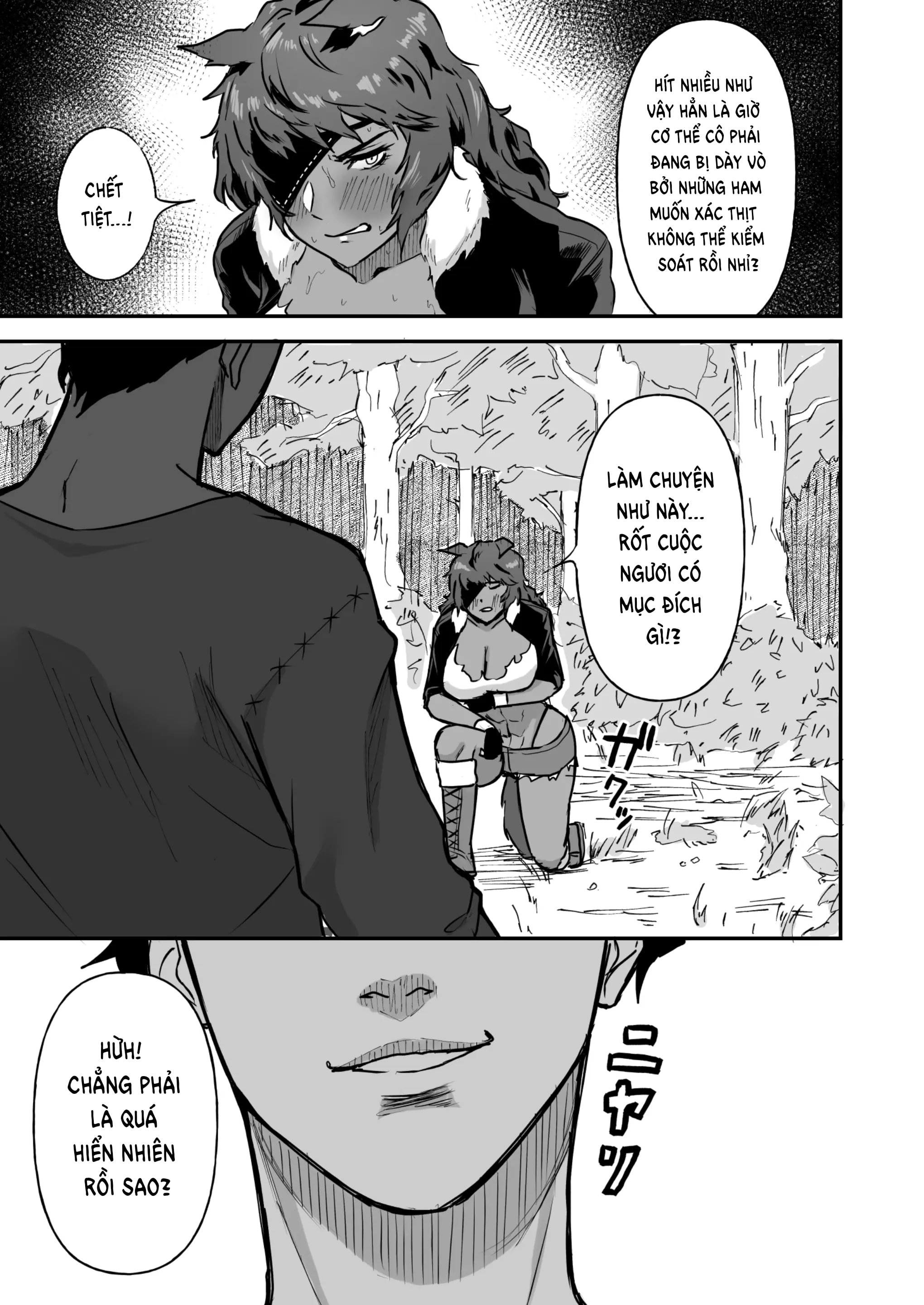 HentaiVN.net - Ảnh 8 - Tình dục thuần hoá ~ lang nhân - Oneshot