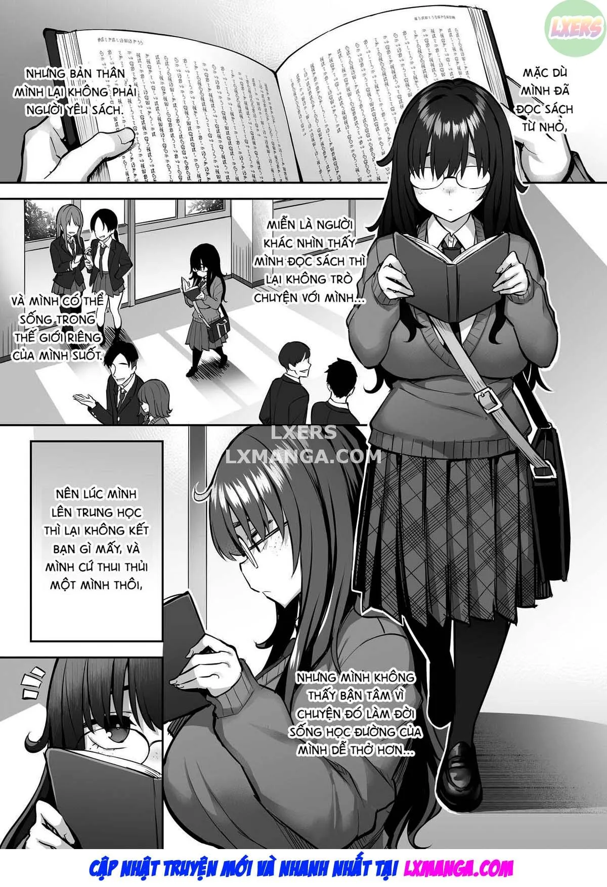 HentaiVN.net - Ảnh 3 - Moto InCha no Kyonyuu Yariman Imouto ga Erosugite, Onii-chan wa Mou...!! [I Can't Handle My Former Bookworm Little Sister Now That She's A Slut! ~A Whore Is Born~] - Chap 0