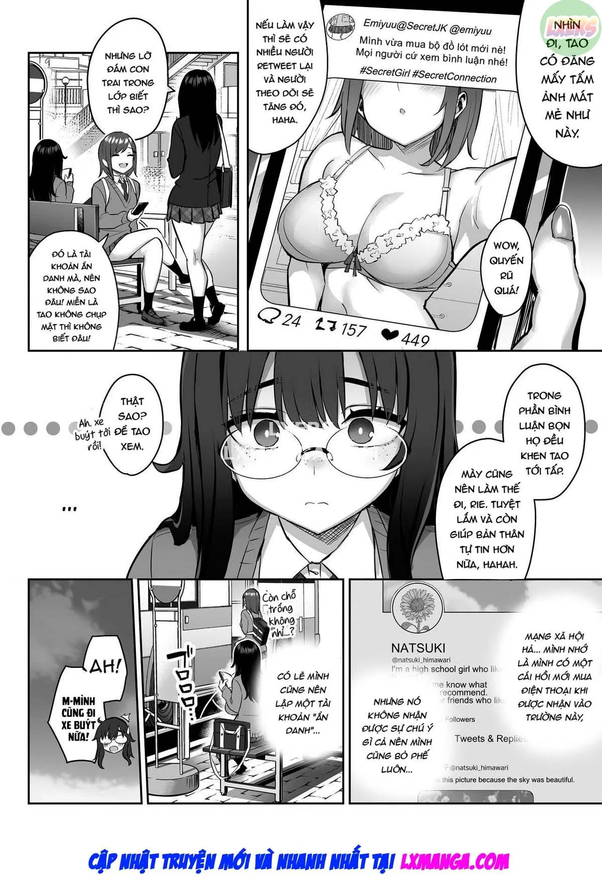HentaiVN.net - Ảnh 6 - Moto InCha no Kyonyuu Yariman Imouto ga Erosugite, Onii-chan wa Mou...!! [I Can't Handle My Former Bookworm Little Sister Now That She's A Slut! ~A Whore Is Born~] - Chap 0