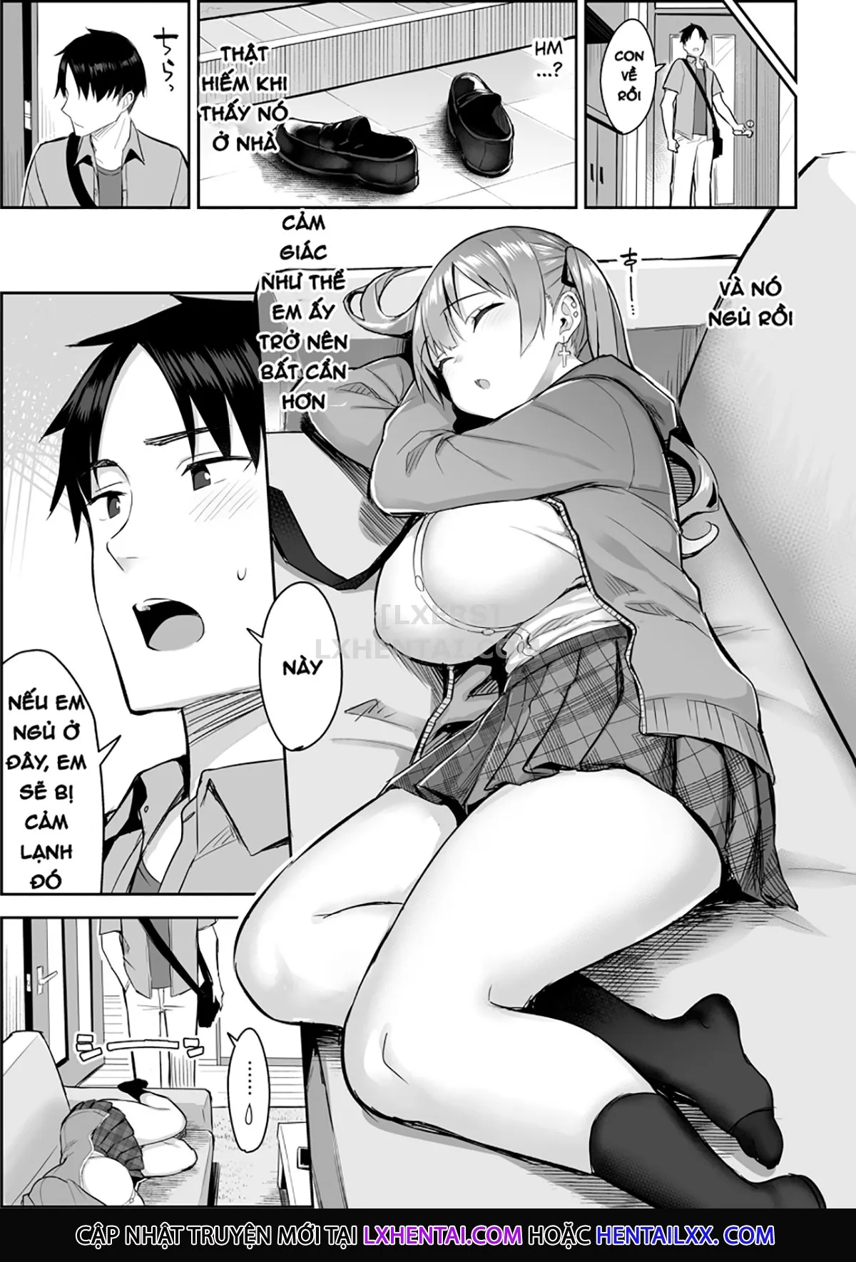 HentaiVN.net - Ảnh 10 - Moto InCha no Kyonyuu Yariman Imouto ga Erosugite, Onii-chan wa Mou...!! [I Can't Handle My Former Bookworm Little Sister Now That She's A Slut! ~A Whore Is Born~] - Chap 1