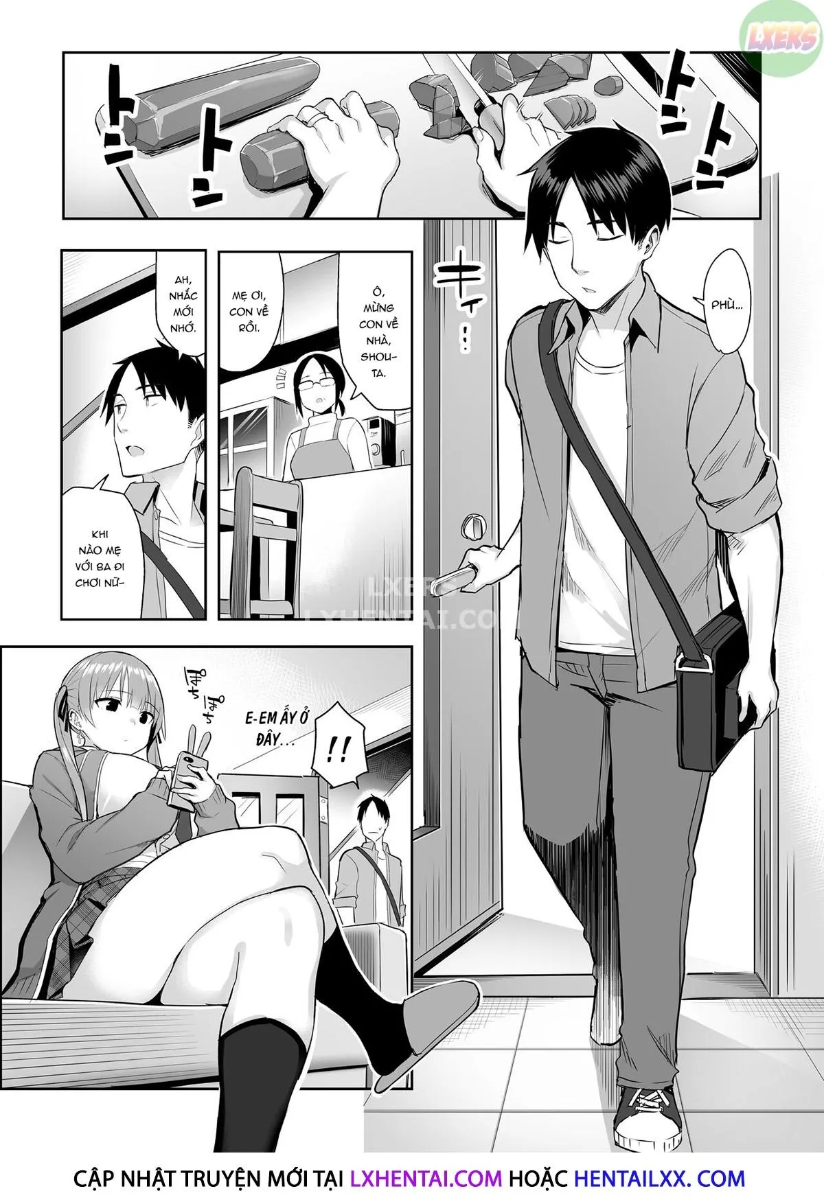 HentaiVN.net - Ảnh 3 - Moto InCha no Kyonyuu Yariman Imouto ga Erosugite, Onii-chan wa Mou...!! [I Can't Handle My Former Bookworm Little Sister Now That She's A Slut! ~A Whore Is Born~] - Chap 2