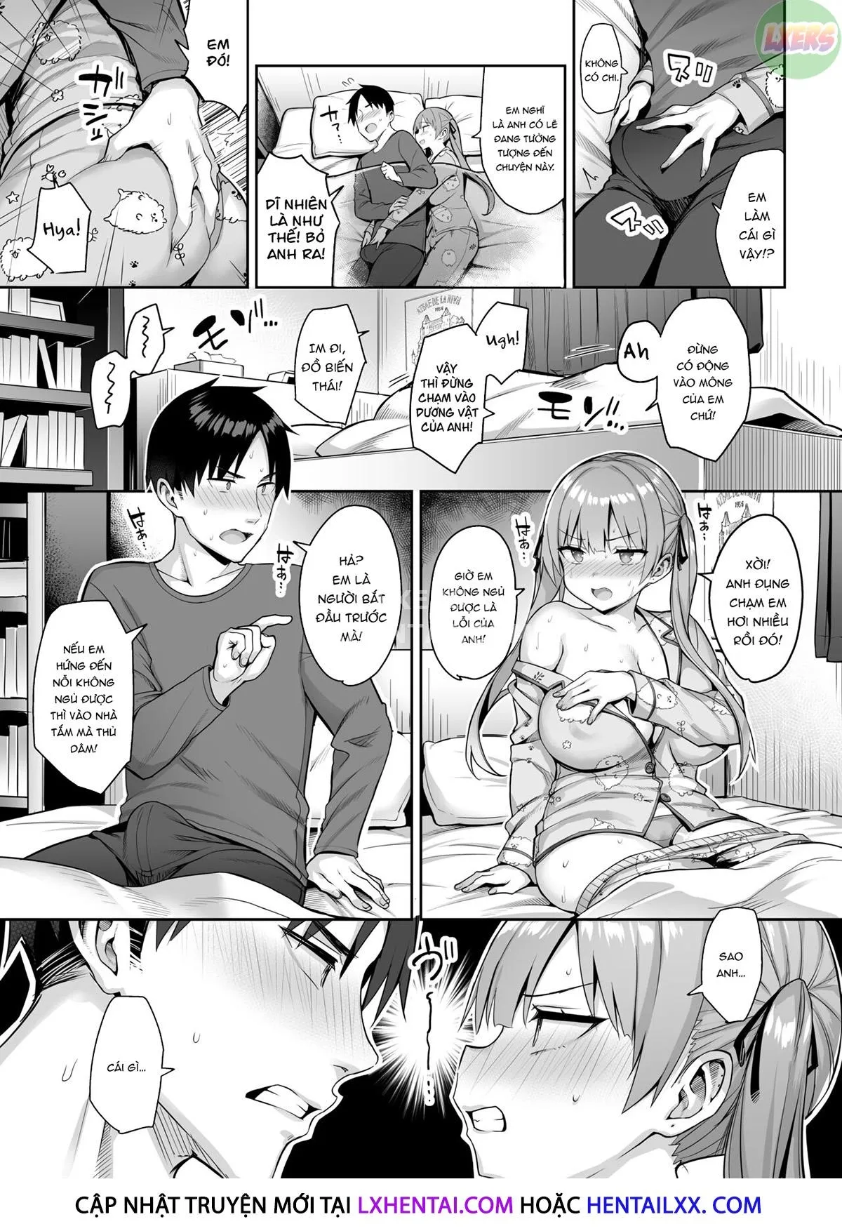 HentaiVN.net - Ảnh 35 - Moto InCha no Kyonyuu Yariman Imouto ga Erosugite, Onii-chan wa Mou...!! [I Can't Handle My Former Bookworm Little Sister Now That She's A Slut! ~A Whore Is Born~] - Chap 2