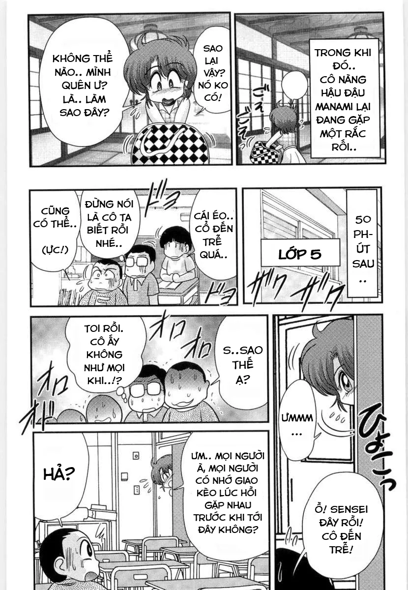 HentaiVN.net - Ảnh 4 - Bài Giảng Ngoại Khóa Của Manami Sensei [Manami Sensei's Outdoor Lesson] - Chap 2: Bí mật của cô giáo!?