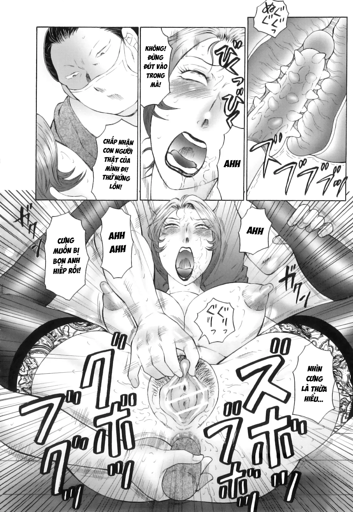 HentaiVN.net - Ảnh 20 - Kan no - Arashi Nikuduma Ryoujoku Jigokuhen - Chap 4