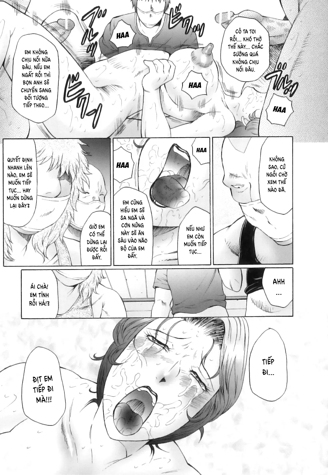 HentaiVN.net - Ảnh 13 - Kan no - Arashi Nikuduma Ryoujoku Jigokuhen - Chap 9