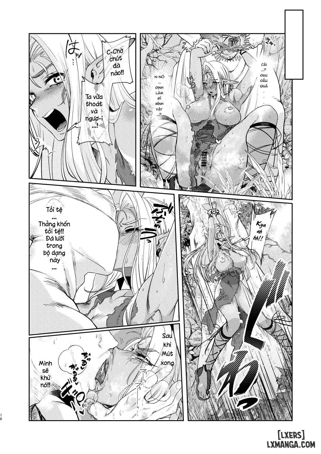 HentaiVN.net - Ảnh 15 - Dark Elf wa Aragaenai - Oneshot [Cập Nhật]
