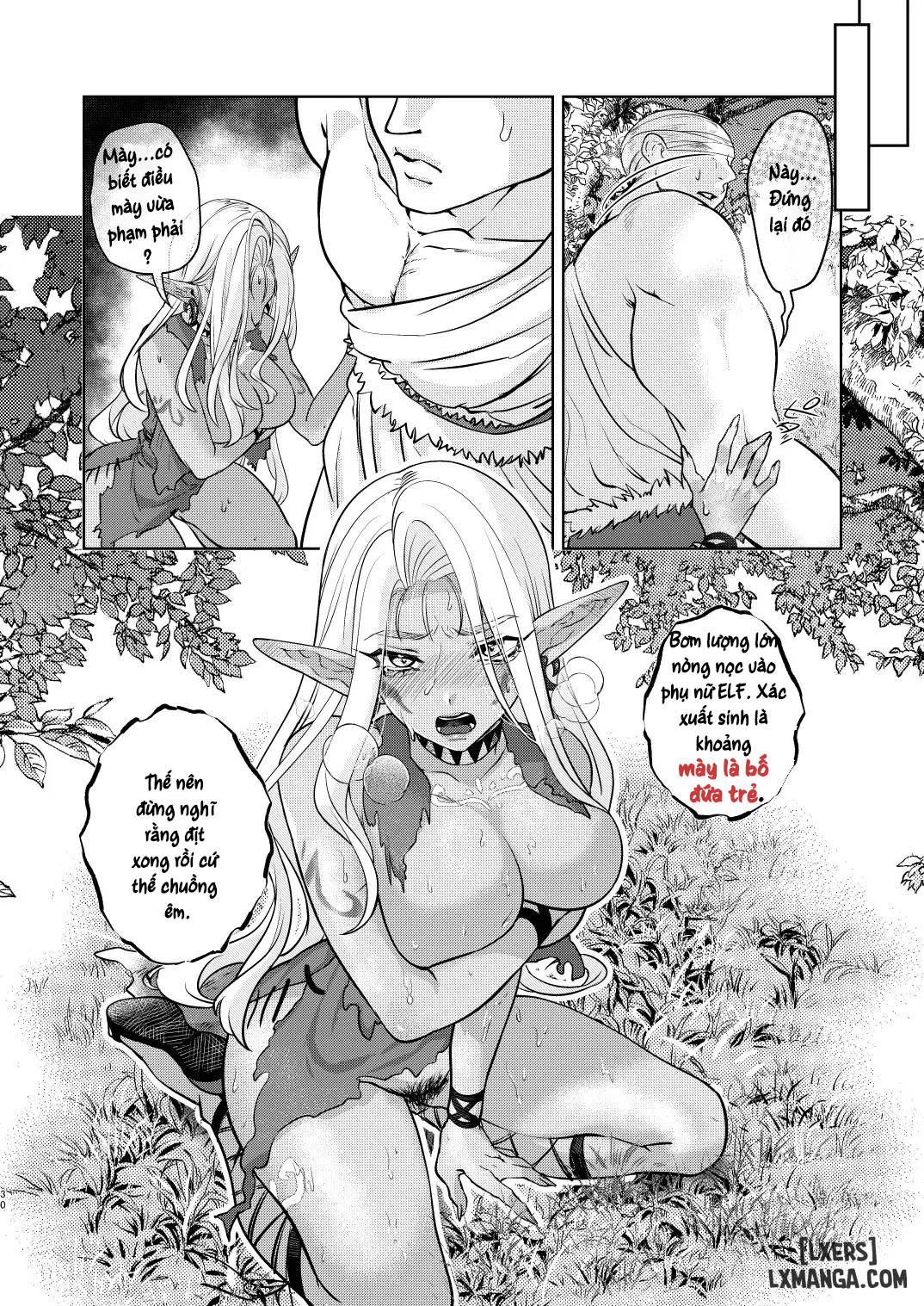 HentaiVN.net - Ảnh 29 - Dark Elf wa Aragaenai - Oneshot [Cập Nhật]
