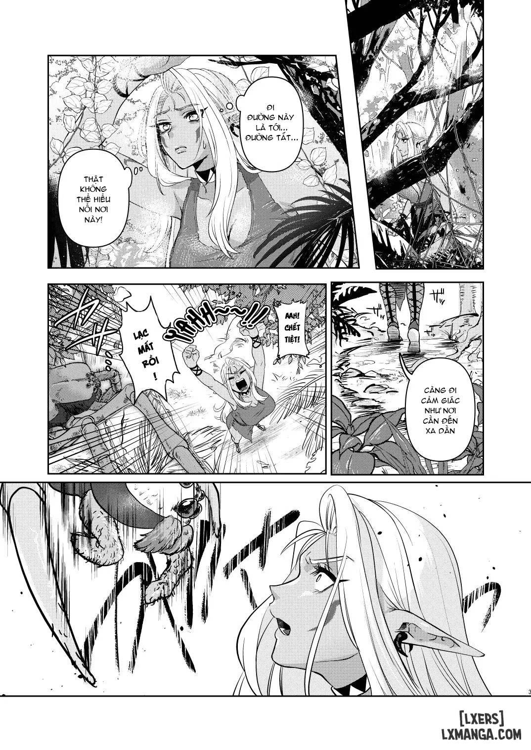 HentaiVN.net - Ảnh 3 - Dark Elf wa Aragaenai - Oneshot [Cập Nhật]