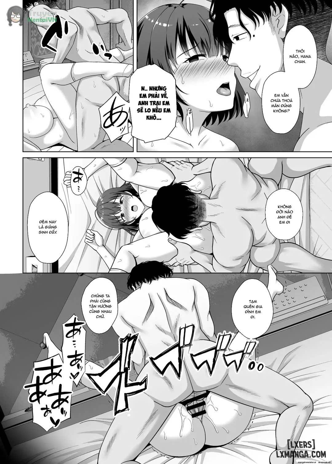 HentaiVN.net - Ảnh 19 - Imouto ga Asagaeri shita Christmas ~Teshio ni Kaketa Imouto wa Yarichin Kareshi ni Sei no Roku Jikan Kotteri Dakareteita - Oneshot