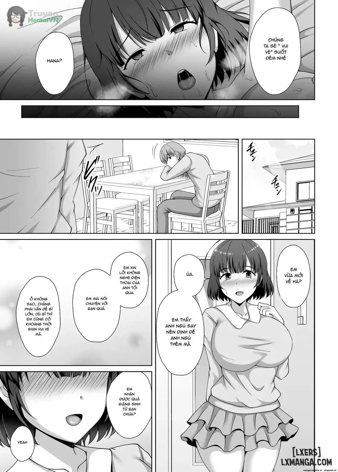 HentaiVN.net - Ảnh 36 - Imouto ga Asagaeri shita Christmas ~Teshio ni Kaketa Imouto wa Yarichin Kareshi ni Sei no Roku Jikan Kotteri Dakareteita - Oneshot
