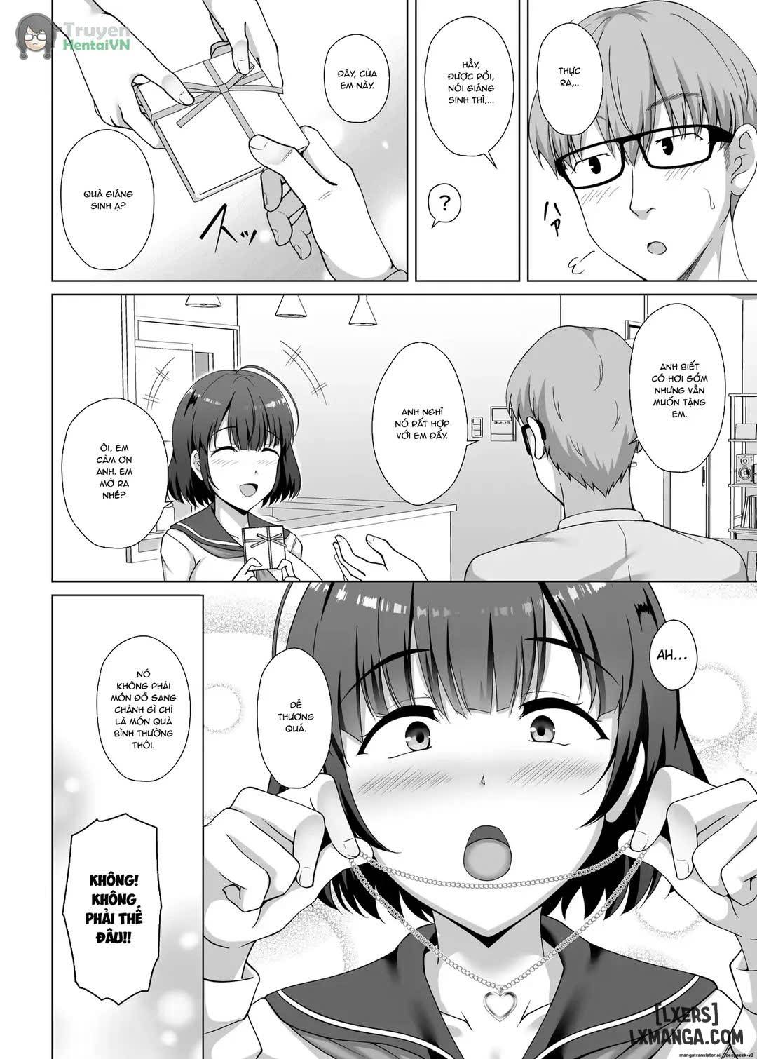 HentaiVN.net - Ảnh 5 - Imouto ga Asagaeri shita Christmas ~Teshio ni Kaketa Imouto wa Yarichin Kareshi ni Sei no Roku Jikan Kotteri Dakareteita - Oneshot