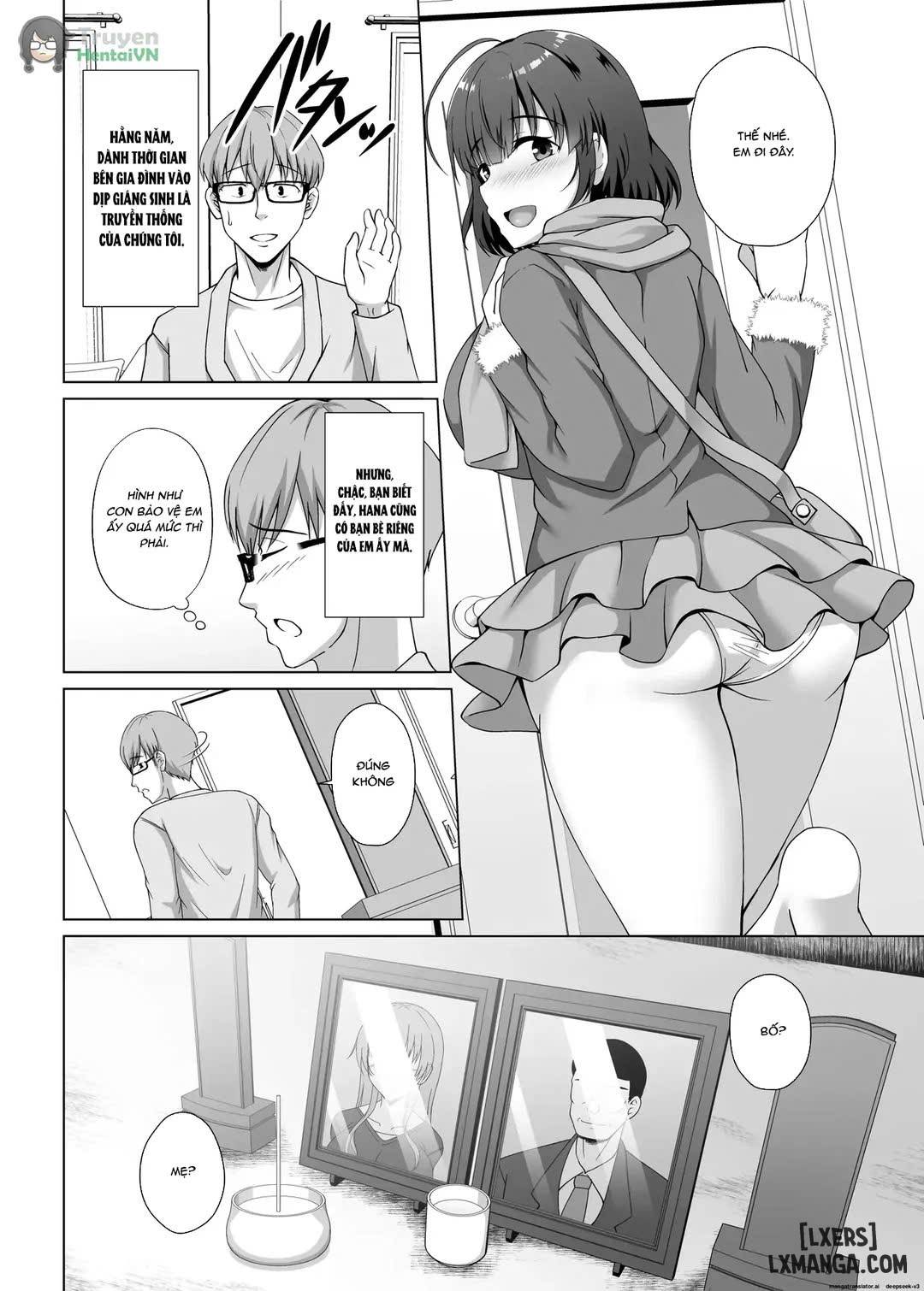 HentaiVN.net - Ảnh 7 - Imouto ga Asagaeri shita Christmas ~Teshio ni Kaketa Imouto wa Yarichin Kareshi ni Sei no Roku Jikan Kotteri Dakareteita - Oneshot