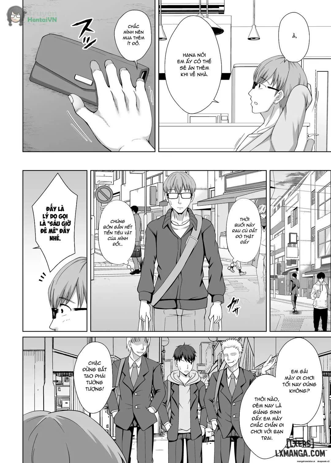 HentaiVN.net - Ảnh 9 - Imouto ga Asagaeri shita Christmas ~Teshio ni Kaketa Imouto wa Yarichin Kareshi ni Sei no Roku Jikan Kotteri Dakareteita - Oneshot