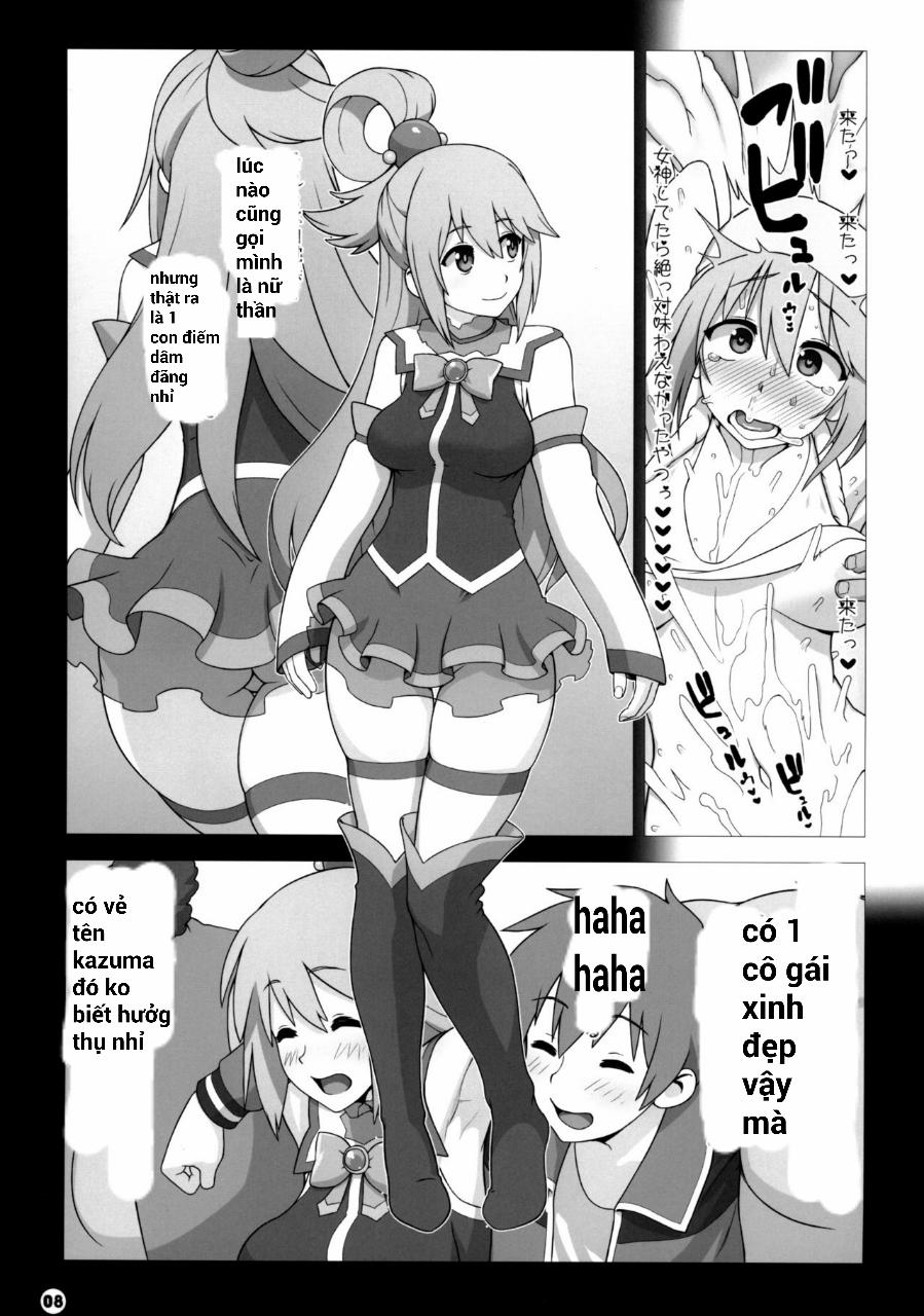 HentaiVN.net - Ảnh 6 - Sự sa đọa của nữ thần Aqua (KonoSuba!) [Blessing Goddess Of This Wonderful World] - Oneshot