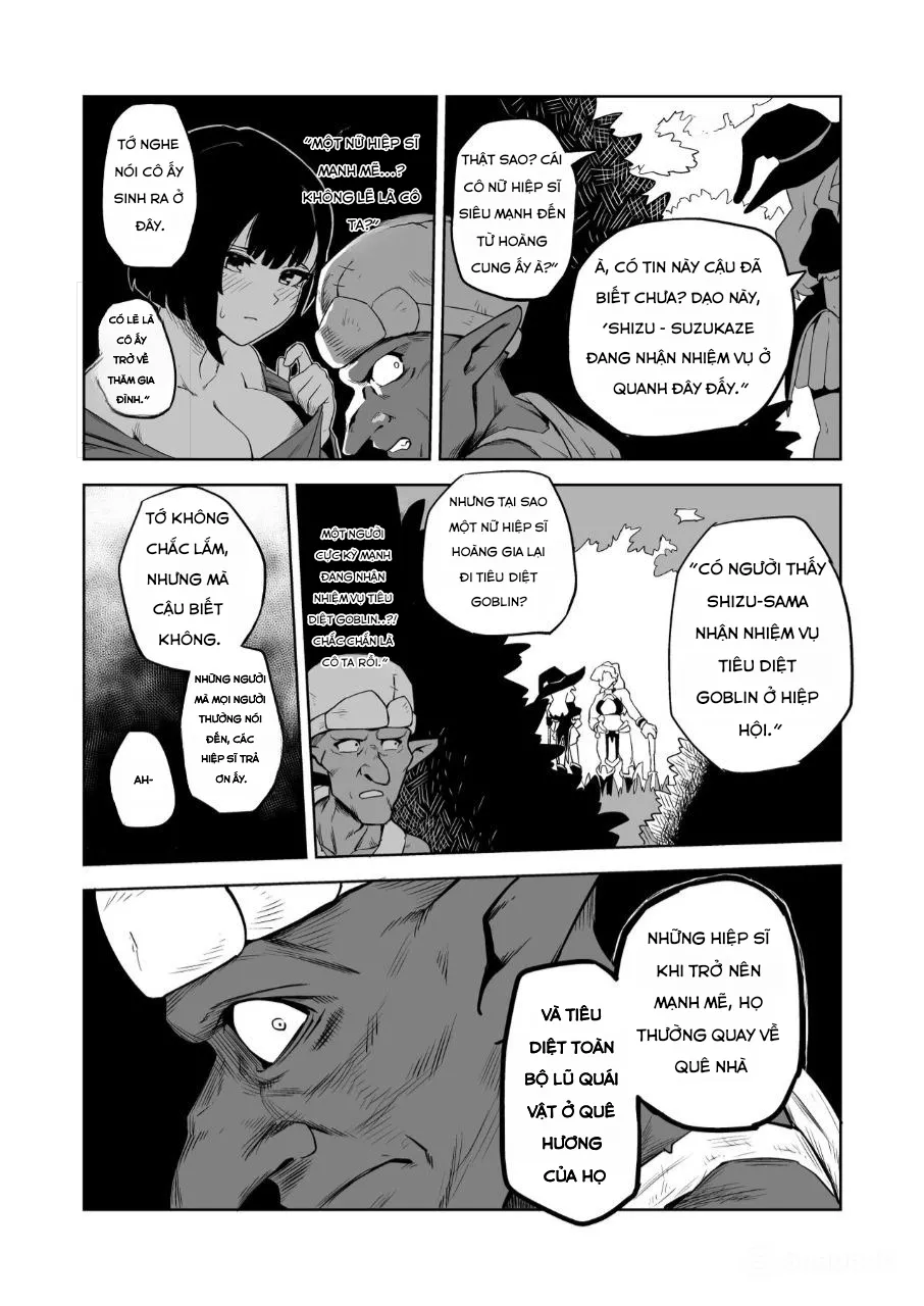 HentaiVN.net - Ảnh 10 - Zako-kan Nerai no Do-M Onna Kishi ga Hontou ni Goblin Dorei ni Sareru Hanashi Zenpen - Oneshot