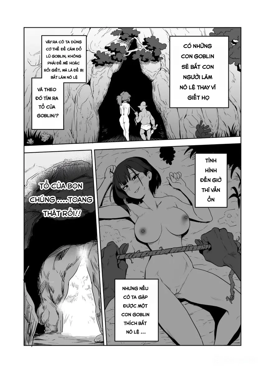 HentaiVN.net - Ảnh 12 - Zako-kan Nerai no Do-M Onna Kishi ga Hontou ni Goblin Dorei ni Sareru Hanashi Zenpen - Oneshot