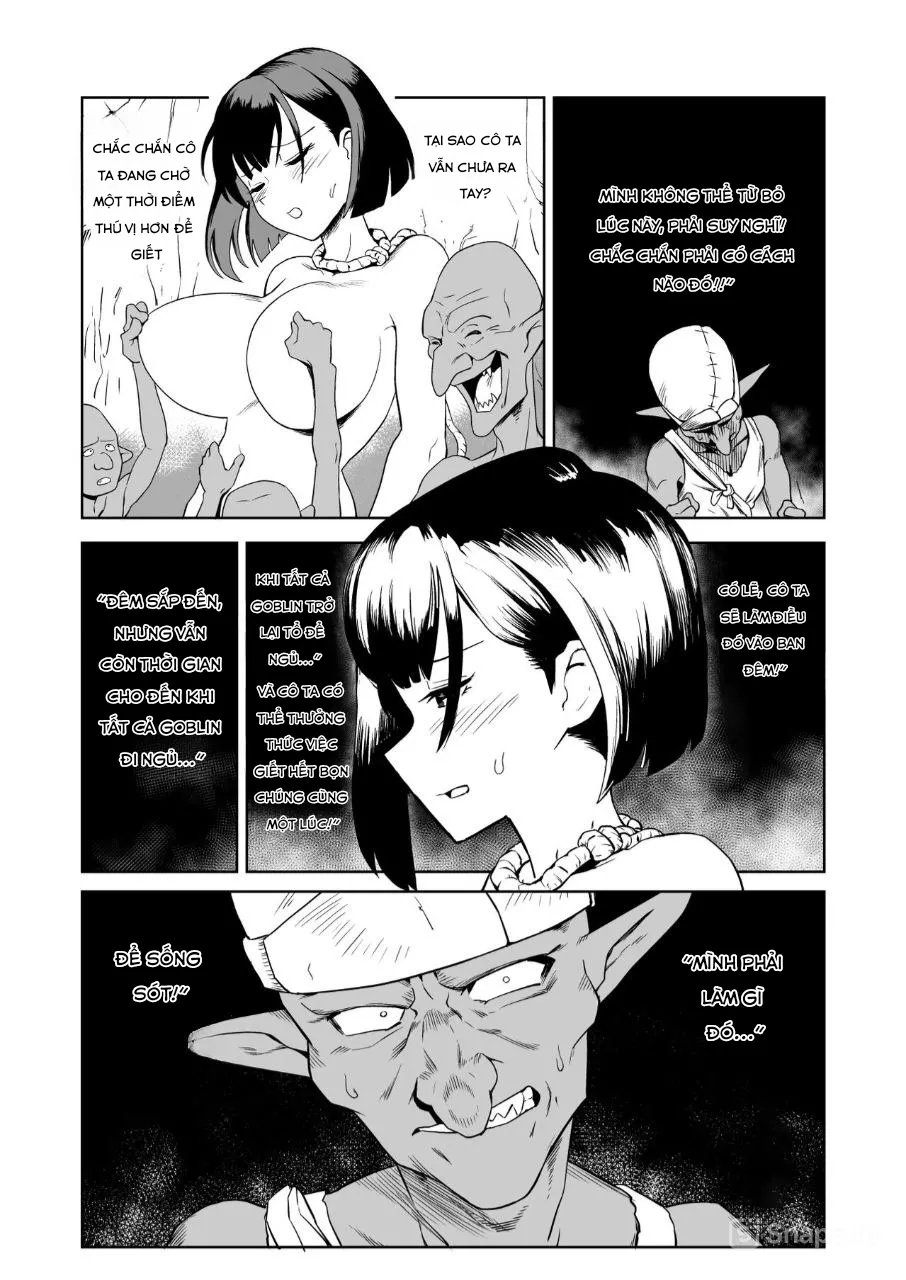 HentaiVN.net - Ảnh 16 - Zako-kan Nerai no Do-M Onna Kishi ga Hontou ni Goblin Dorei ni Sareru Hanashi Zenpen - Oneshot