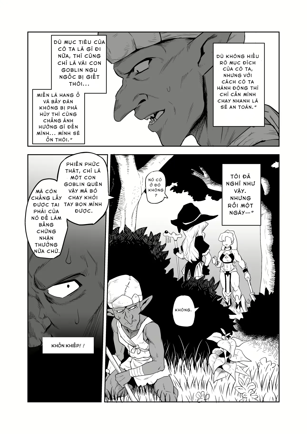 HentaiVN.net - Ảnh 9 - Zako-kan Nerai no Do-M Onna Kishi ga Hontou ni Goblin Dorei ni Sareru Hanashi Zenpen - Oneshot
