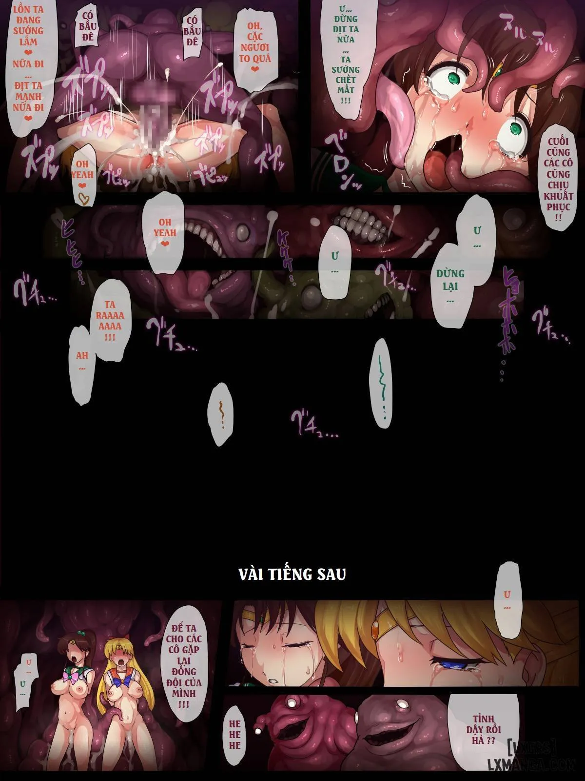 HentaiVN.net - Ảnh 17 - Sailor Senshi Ishu Kan Tettei Ryoujoku (Sailor Moon) [セーラー戦士 異種姦徹底陵辱] - Chapter 2 END
