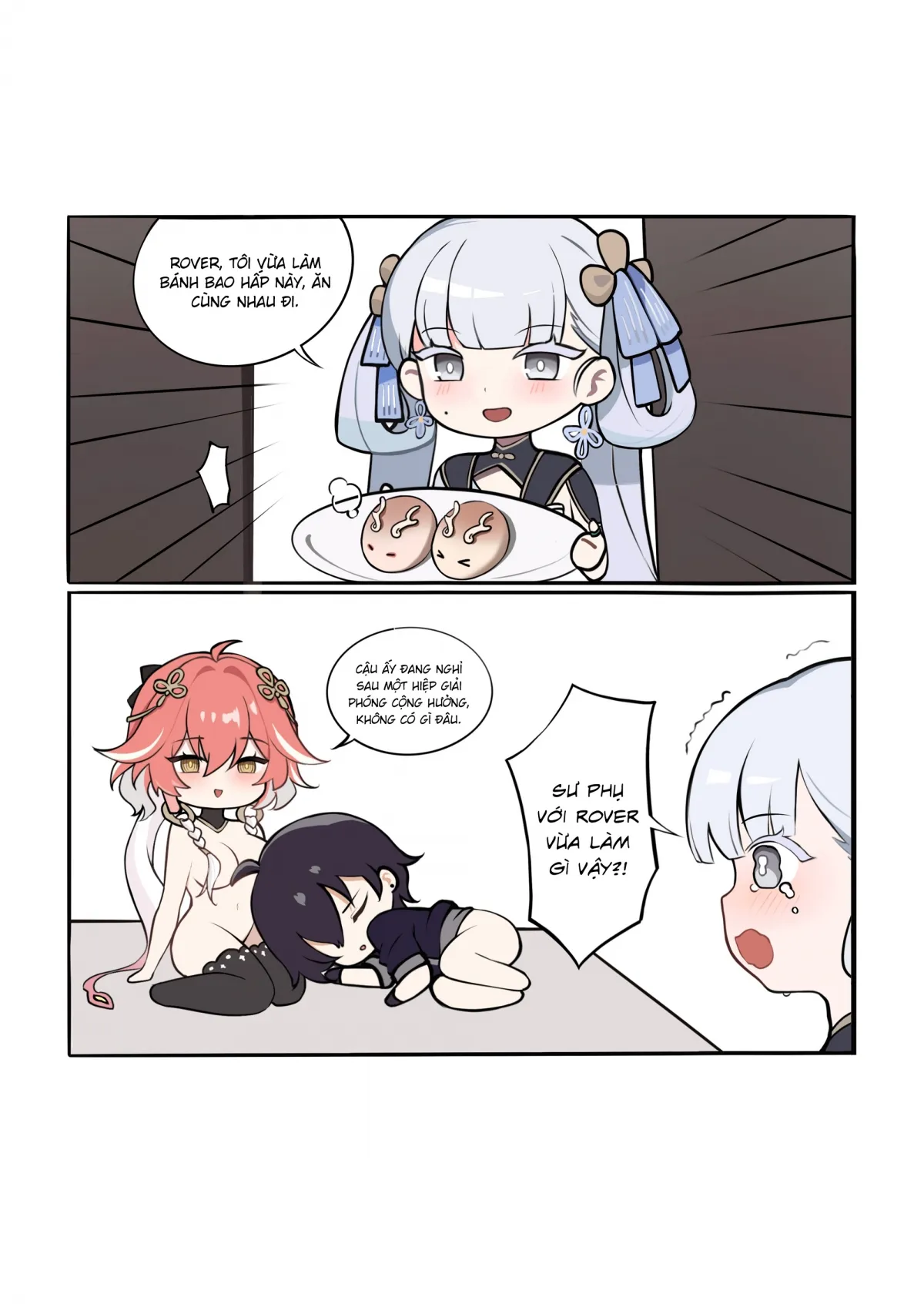 HentaiVN.net - Ảnh 9 - Lời đề nghị táo bạo của Rover [漂泊者的要求真是大胆呢] - Oneshot